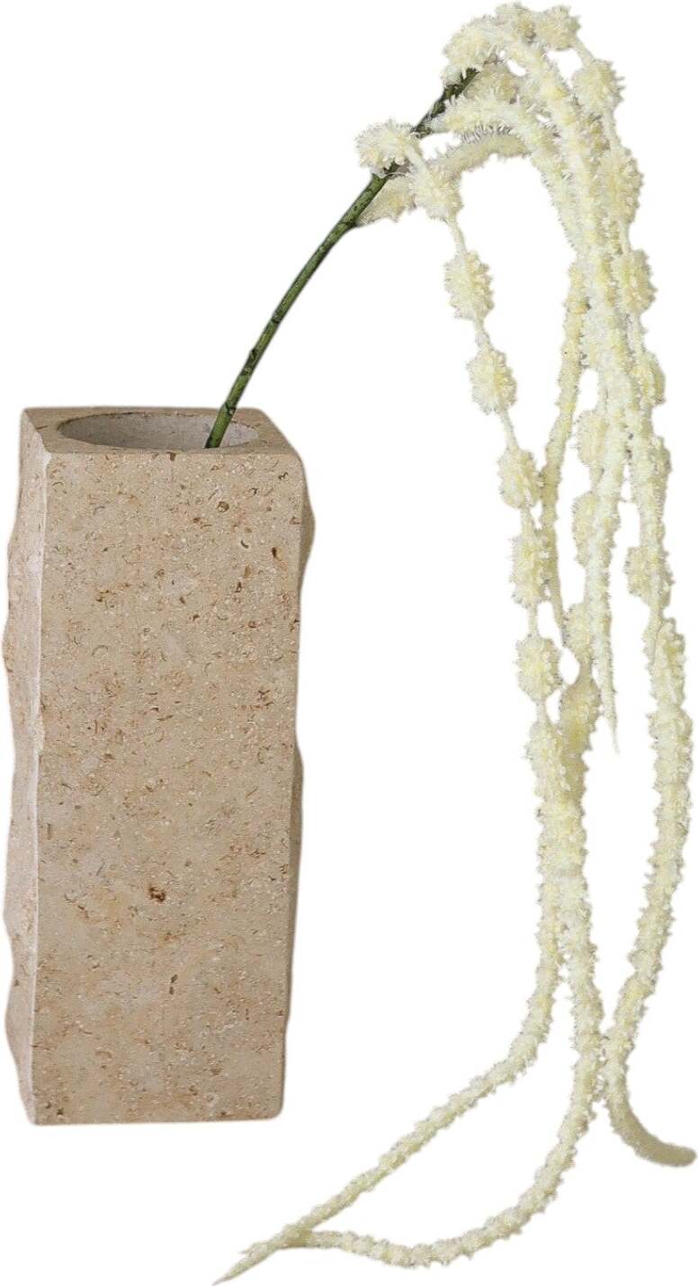 Kwiat sztuczny Botane amarantus 112 cm biały sześciopędowy