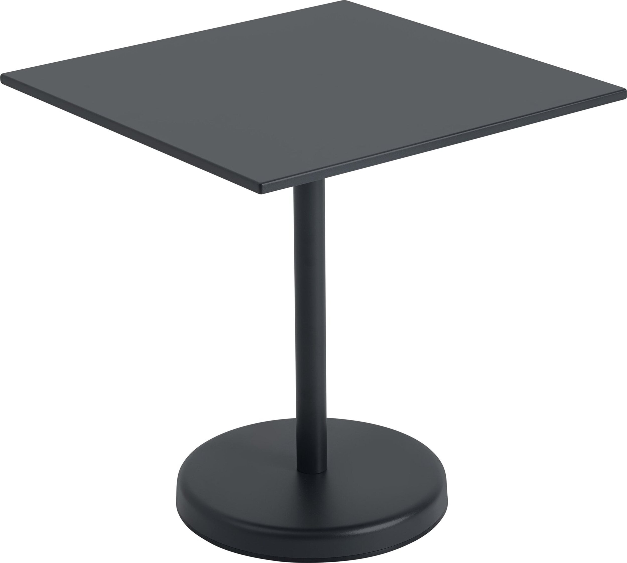 Stolik kawowy Linear 70 x 73 cm czarny