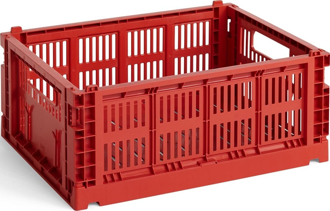 Kosz do przechowywania Hay Colour Crate M czerwony