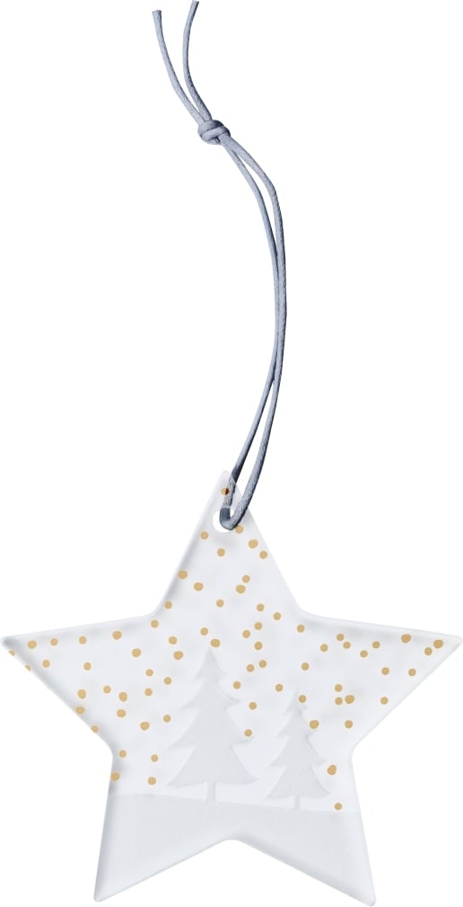 Zawieszka świąteczna Ice Star jodły 8 5 cm
