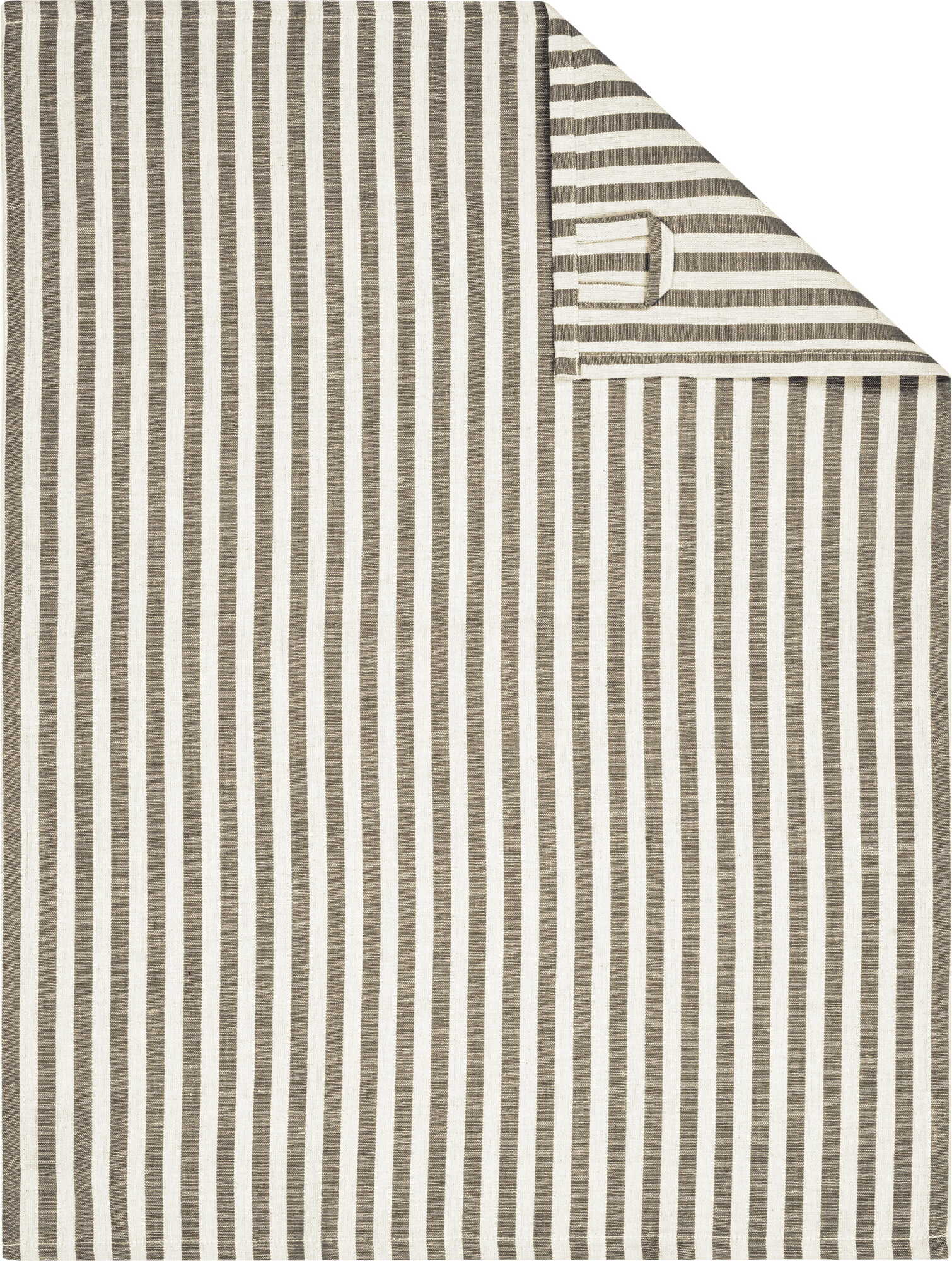 Ścierka kuchenna Linen Classics w paski metaliczna