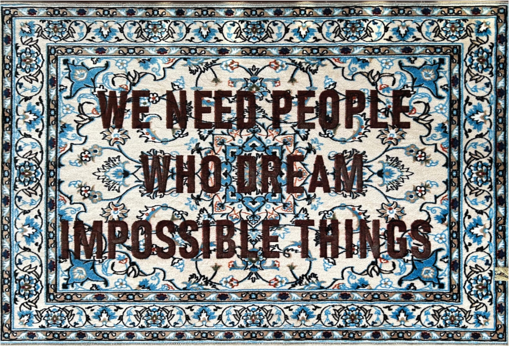 Dywan Burnt We Need People 120 x 180 cm