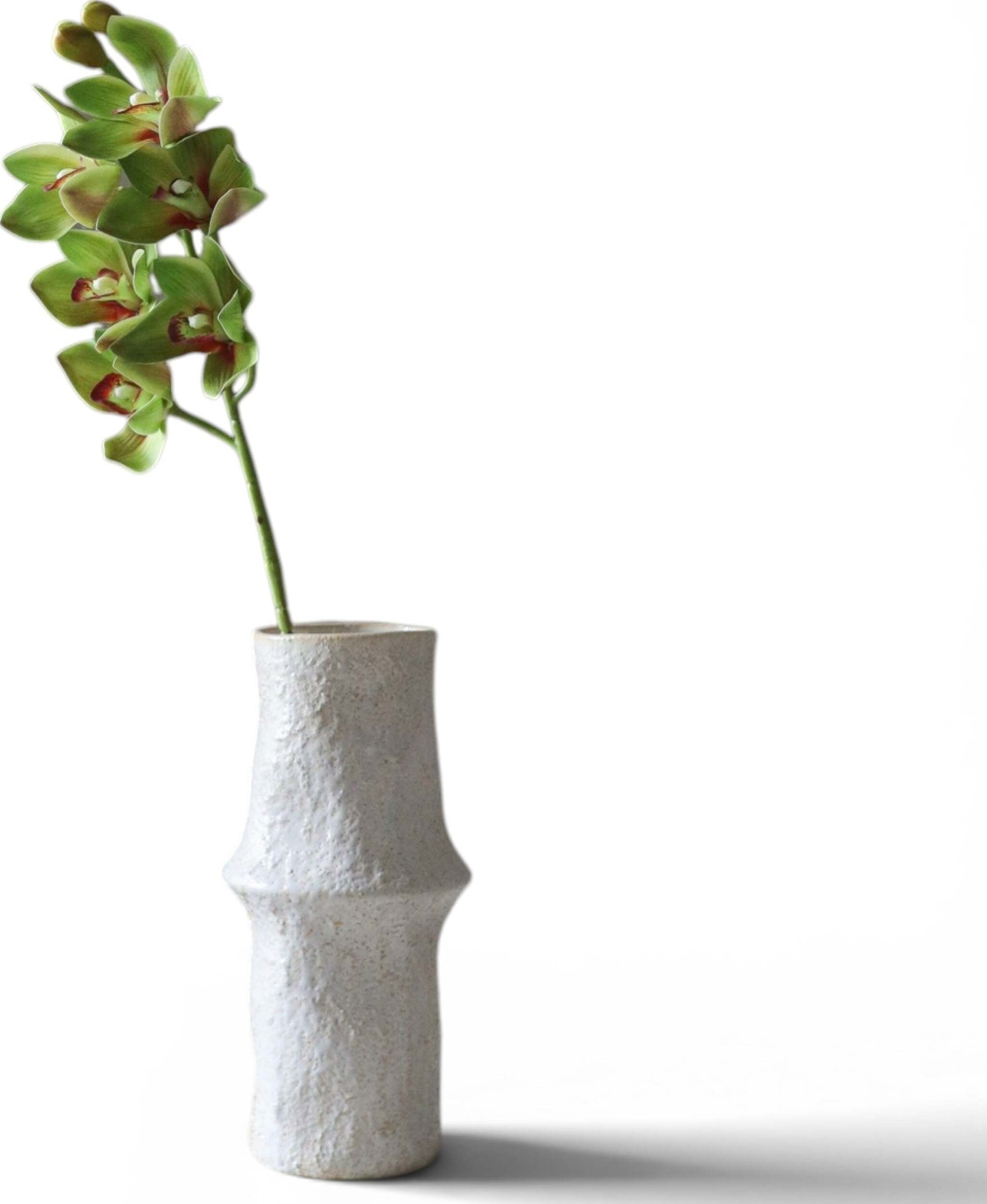 Kwiat sztuczny Botane storczyk 69 cm jasnozielony odmiana Cymbidium