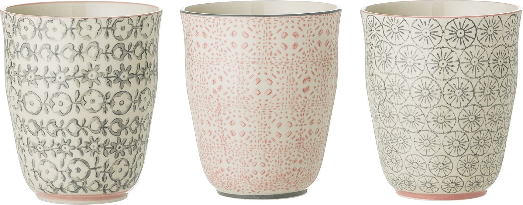 Kubki Cécile wysokie 200 ml 3 szt.