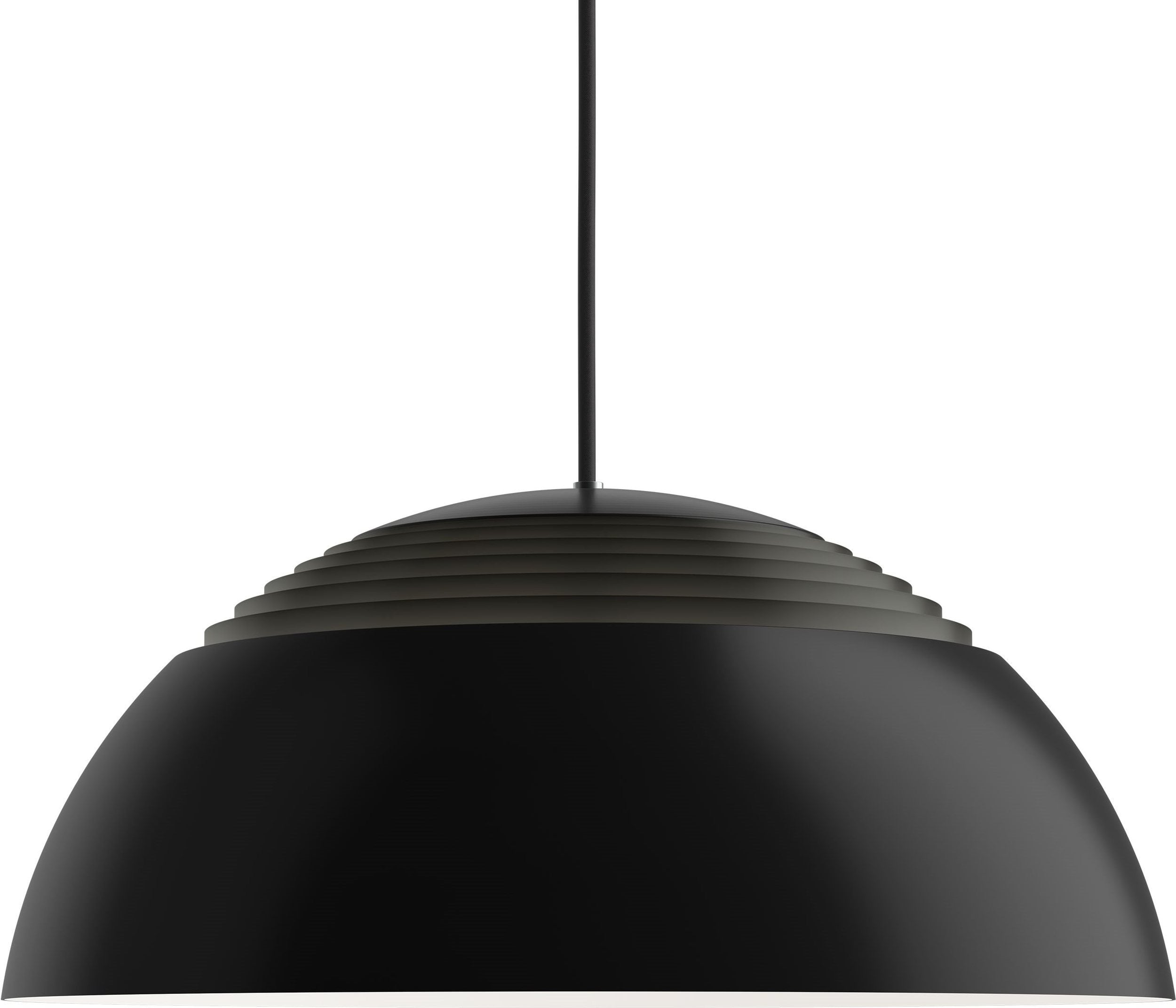 Lampa wisząca AJ Royal LED 3000K 50 cm czarna