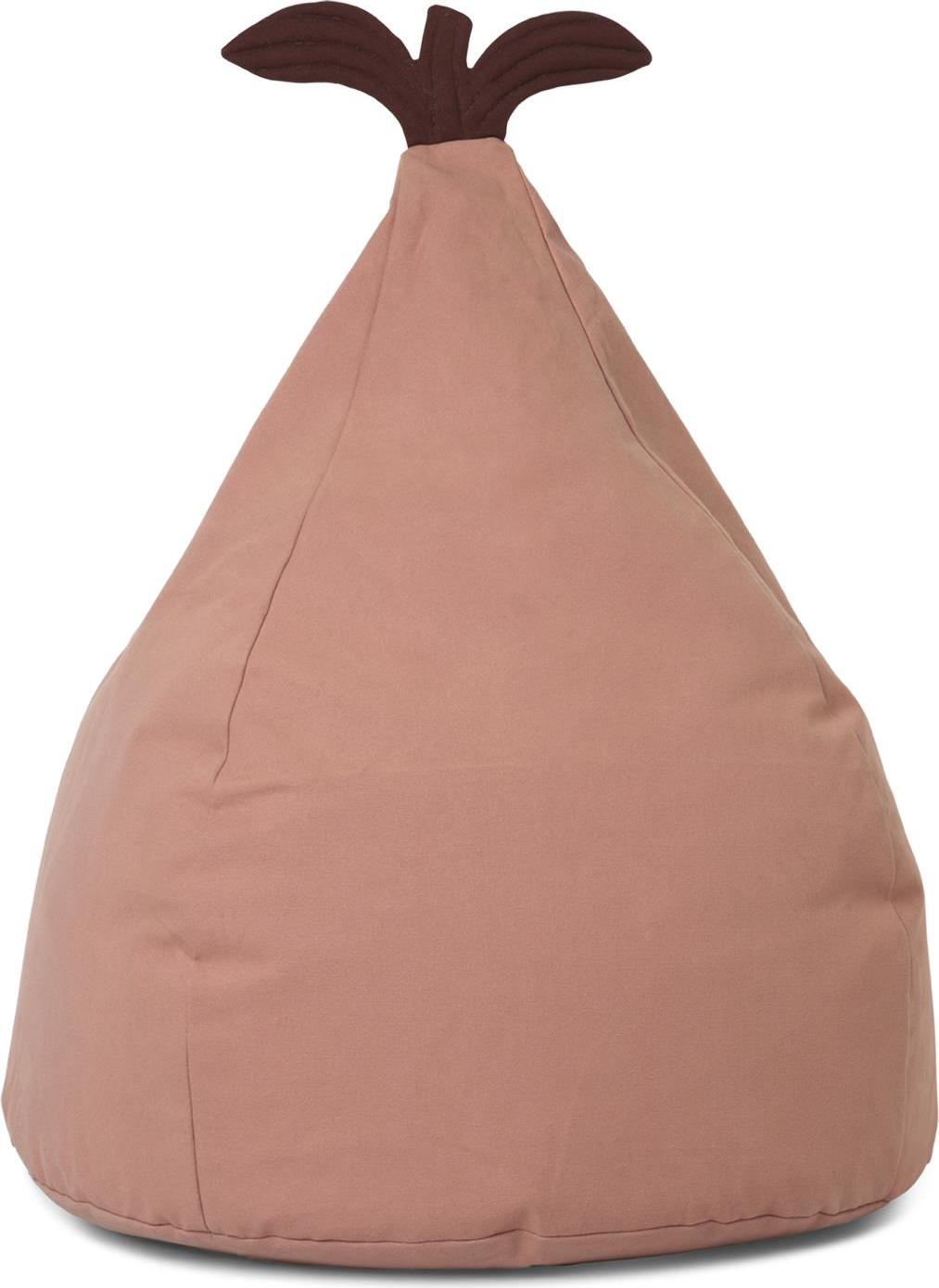 Puf Pear różowy