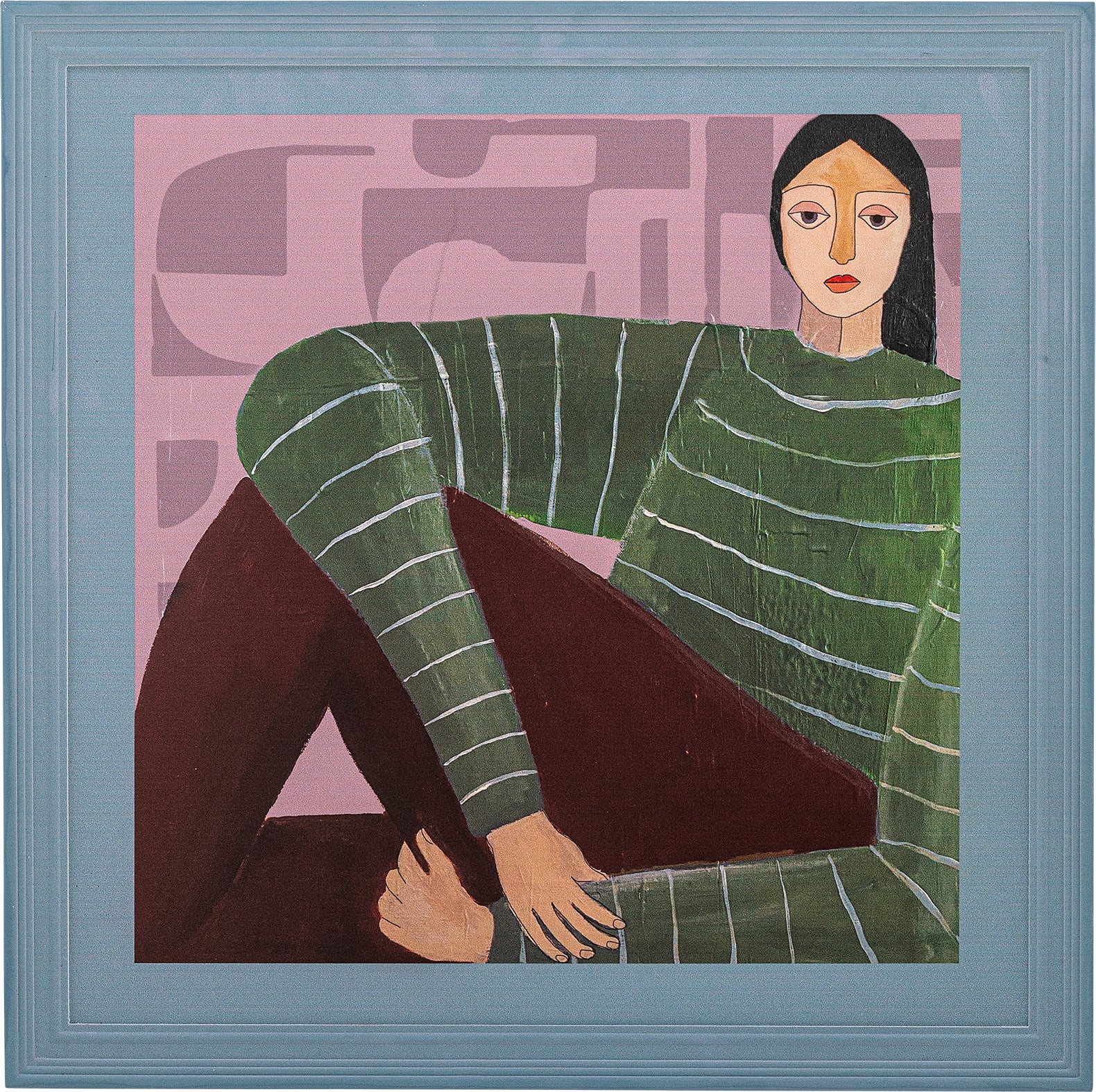 Obraz w ramie Zoy 50 x 50 cm