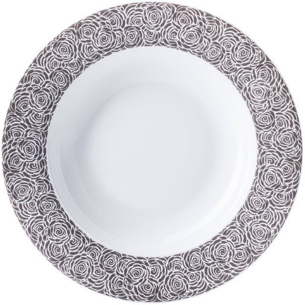 Talerz głęboki Cosmopolitan 22 5 cm Mix & Match róża czarna
