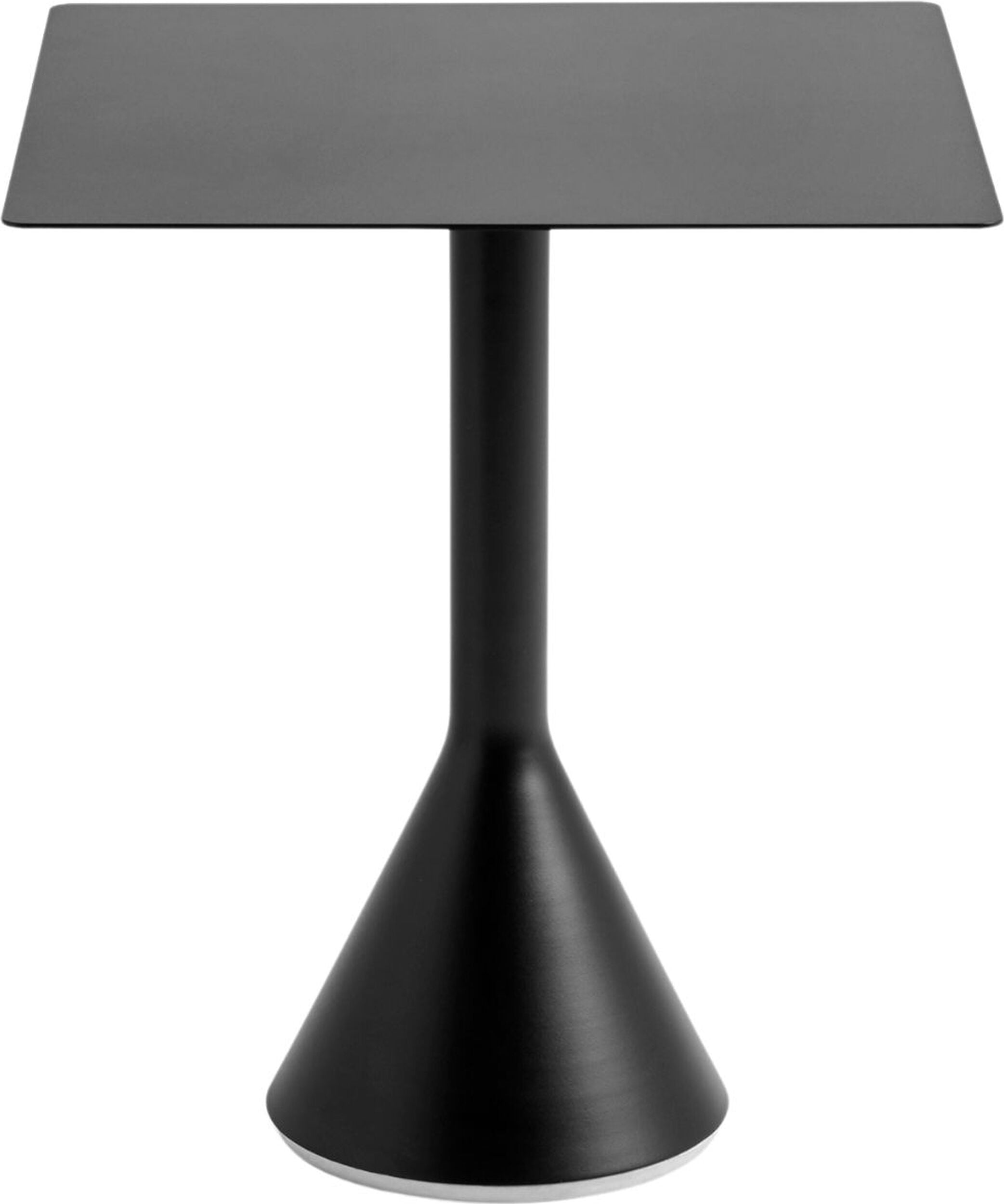 Stolik kawowy ogrodowy Palissade 65 x 65 cm antracytowy