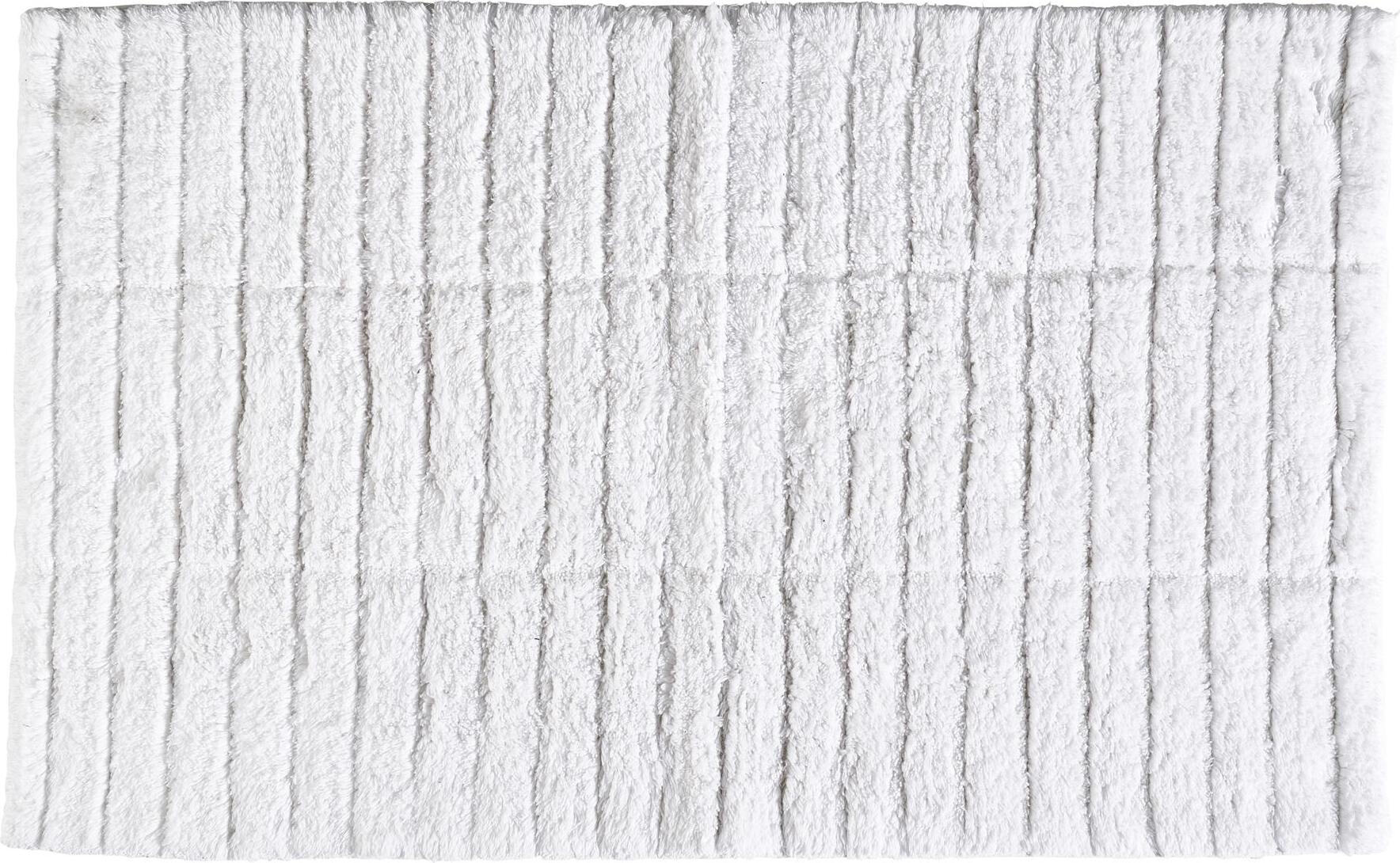 Dywanik łazienkowy Tiles biały