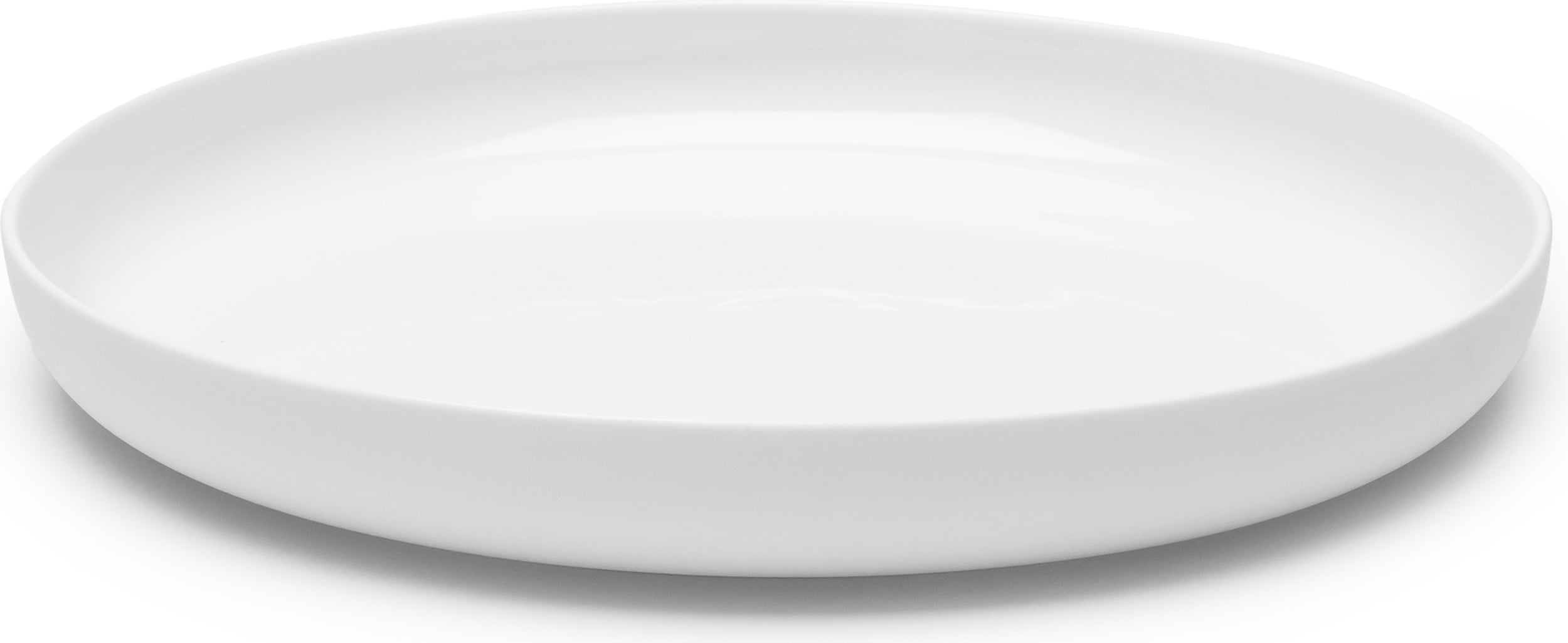 Talerze obiadowe Base wysokie 24 cm białe 4 szt.
