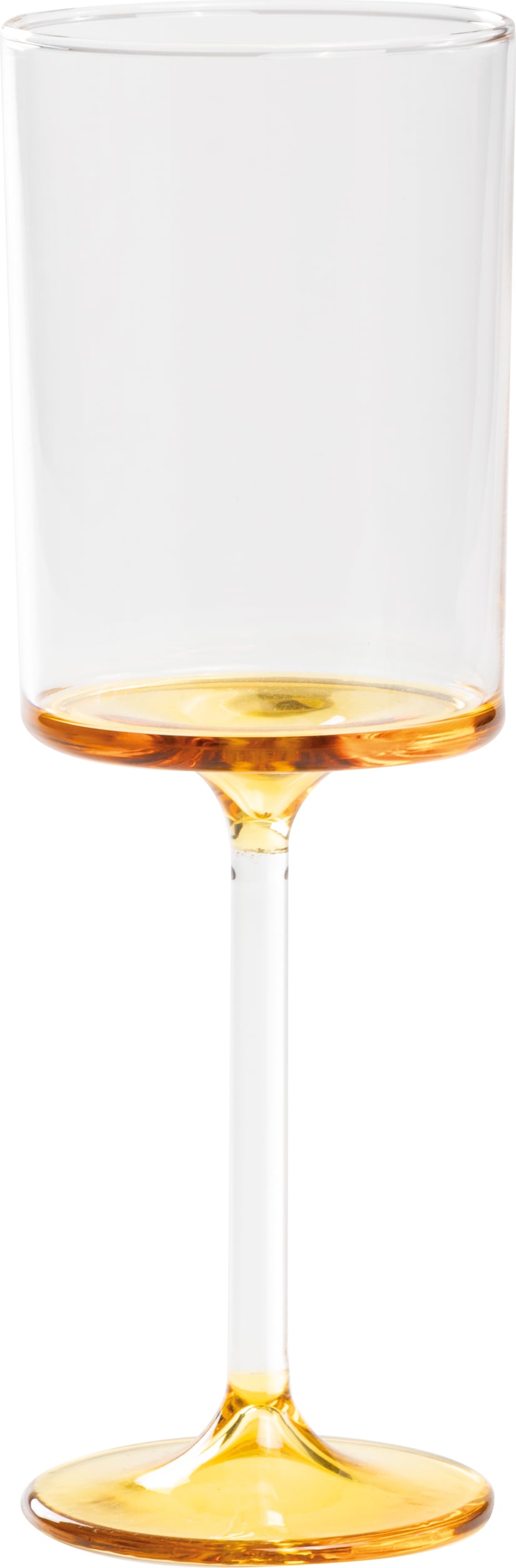 Kieliszek do wina białego Discobolo 310 ml żółty
