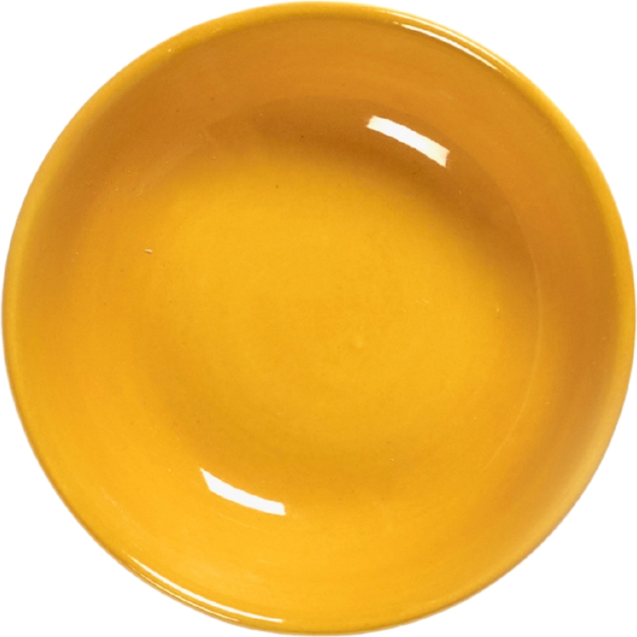 Miseczka Feast 7 5 cm żółto-biała