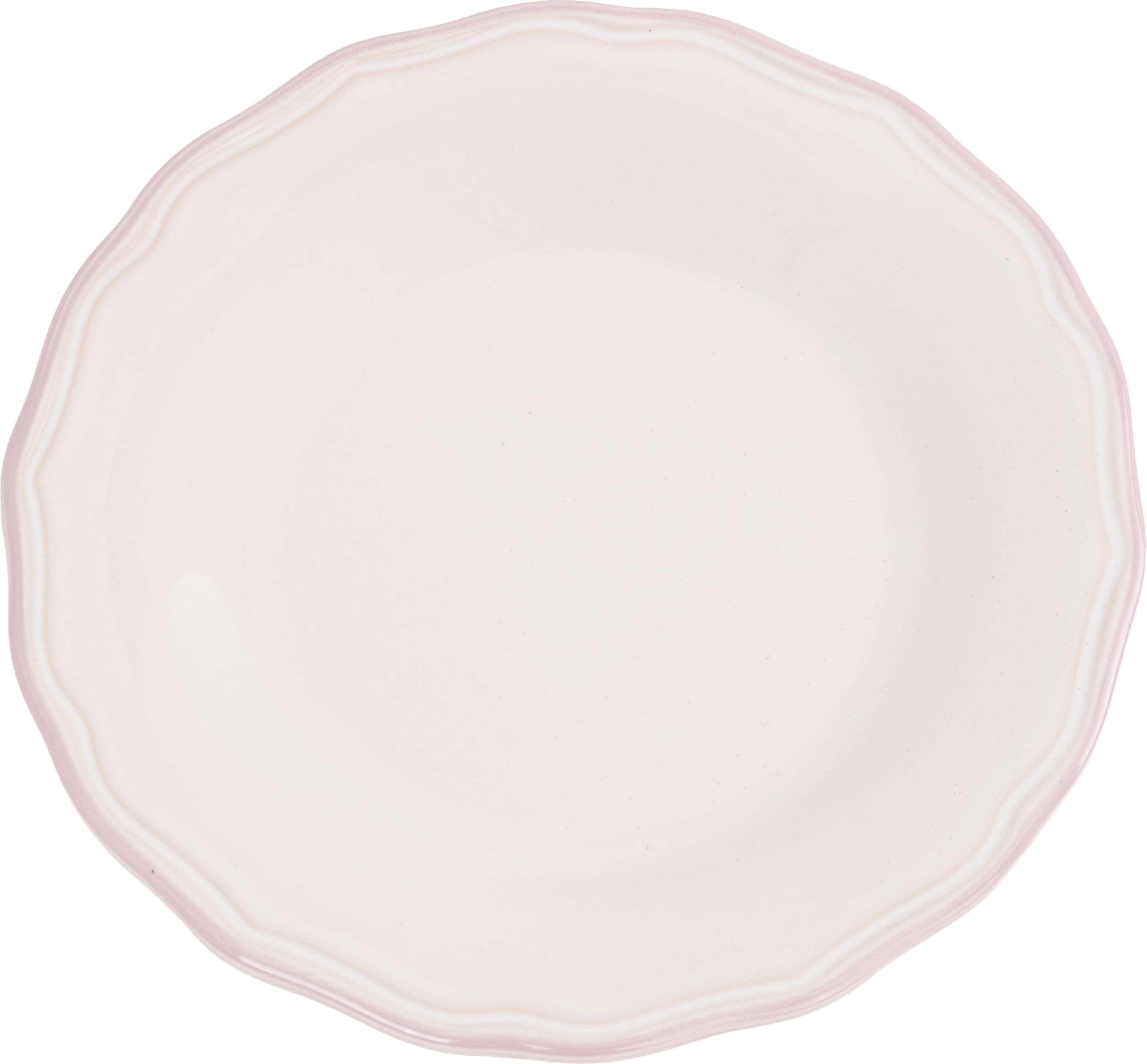 Talerzyk deserowy Asolo 21 cm biało-różowy