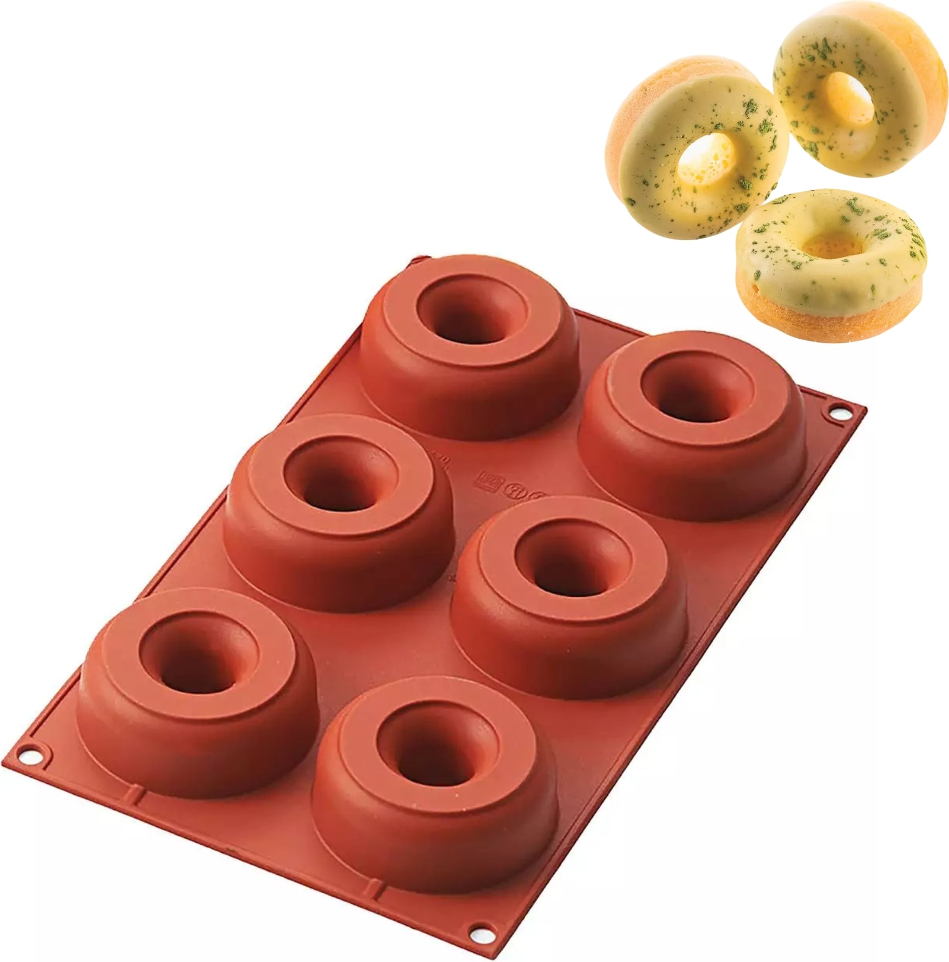 Forma do donutów Silikomart 7 5 cm