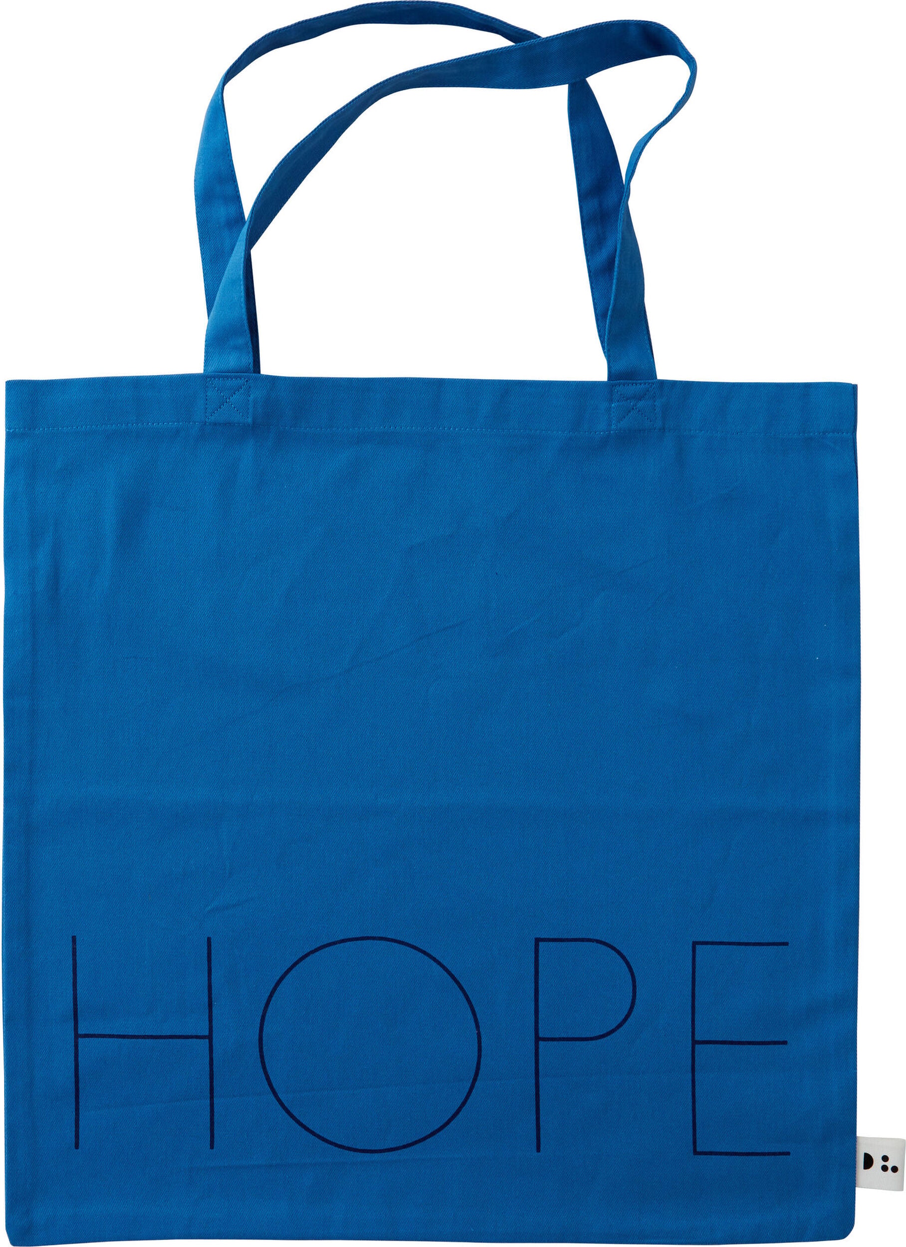 Torba na zakupy Design Letters Hope kobaltowa