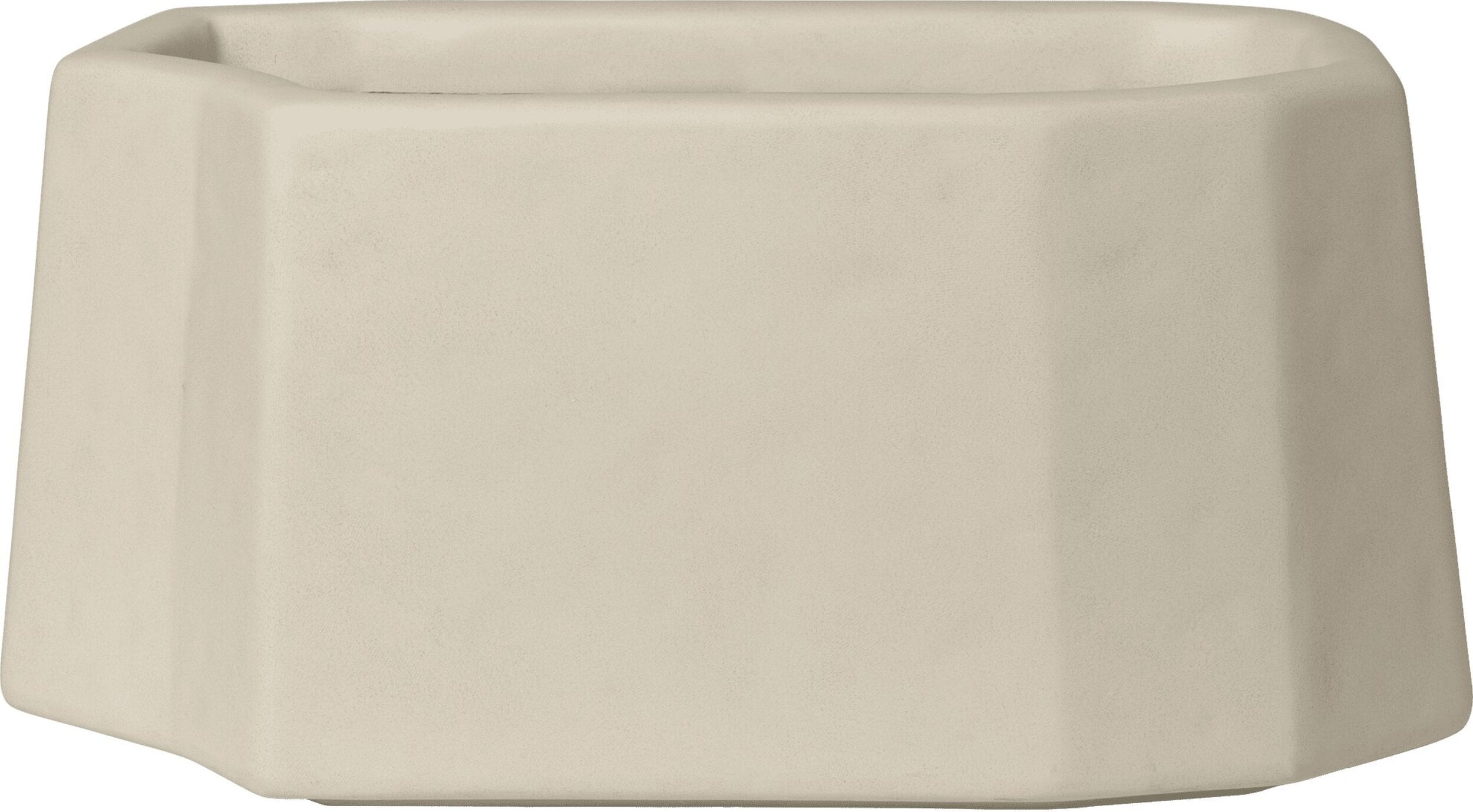 Doniczka Staffa 27 cm kość słoniowa