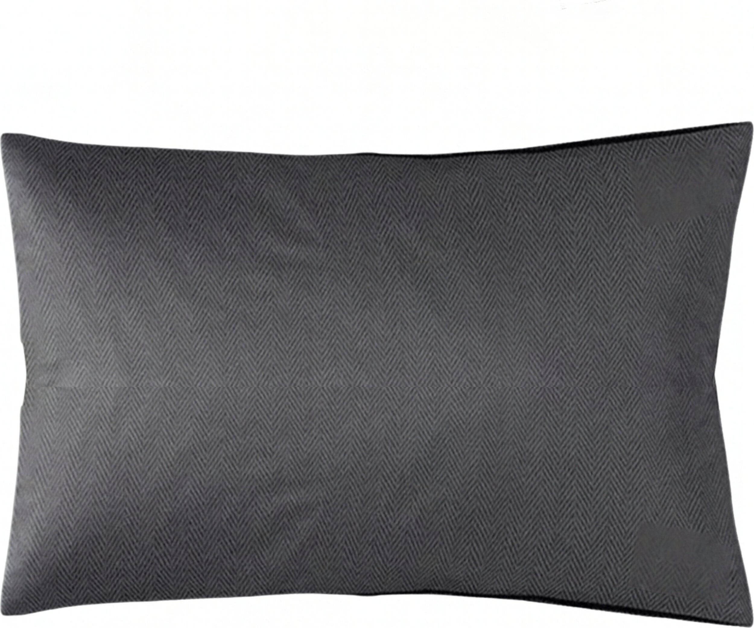 Poszewka na poduszkę Herringbone 40 x 80 cm Stone z bawełny satynowej