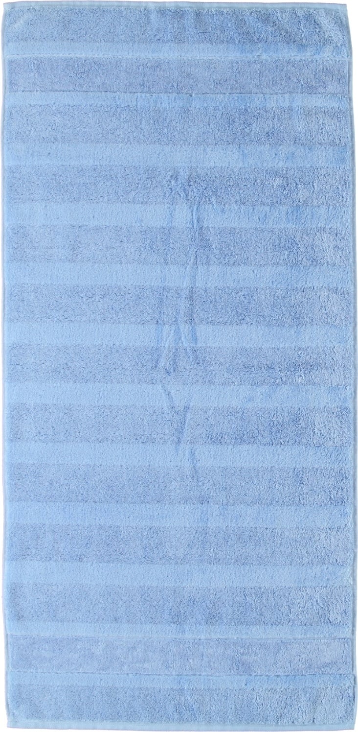 Ręcznik Noblesse II gładki 50 x 100 cm niebieski