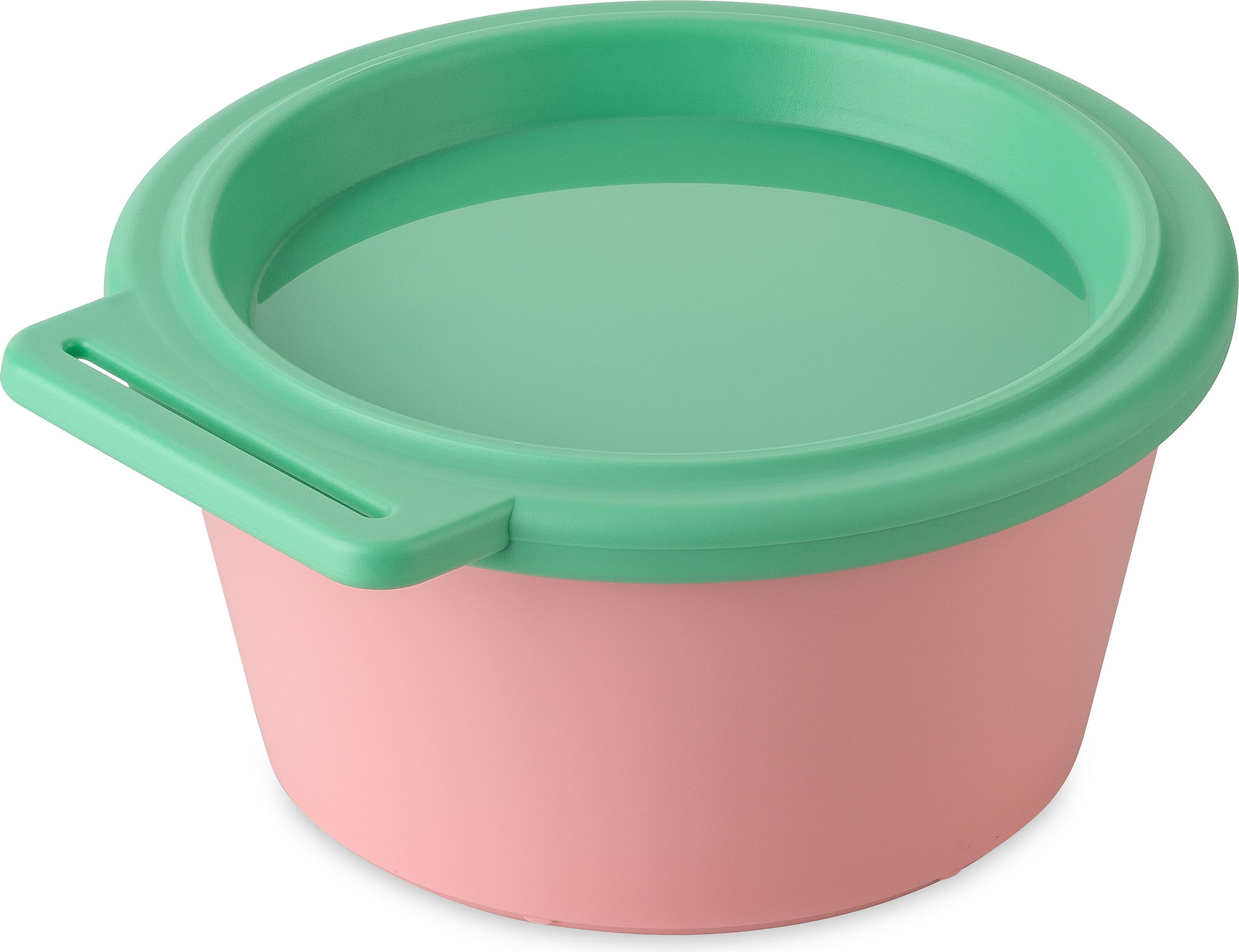 Pojemnik kuchenny Nora 250 ml zielono-różowy z pokrywką