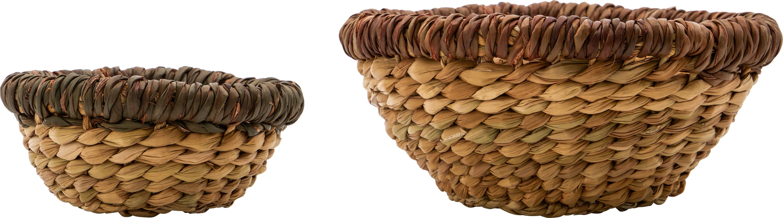 Kosze na pieczywo Logan brązowe 2 el.