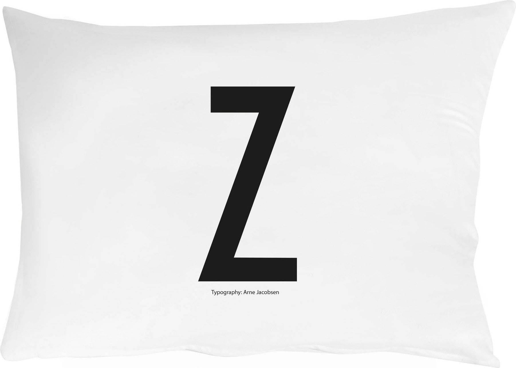 Poszewka na poduszkę Arne Jacobsens Vintage ABC litera Z