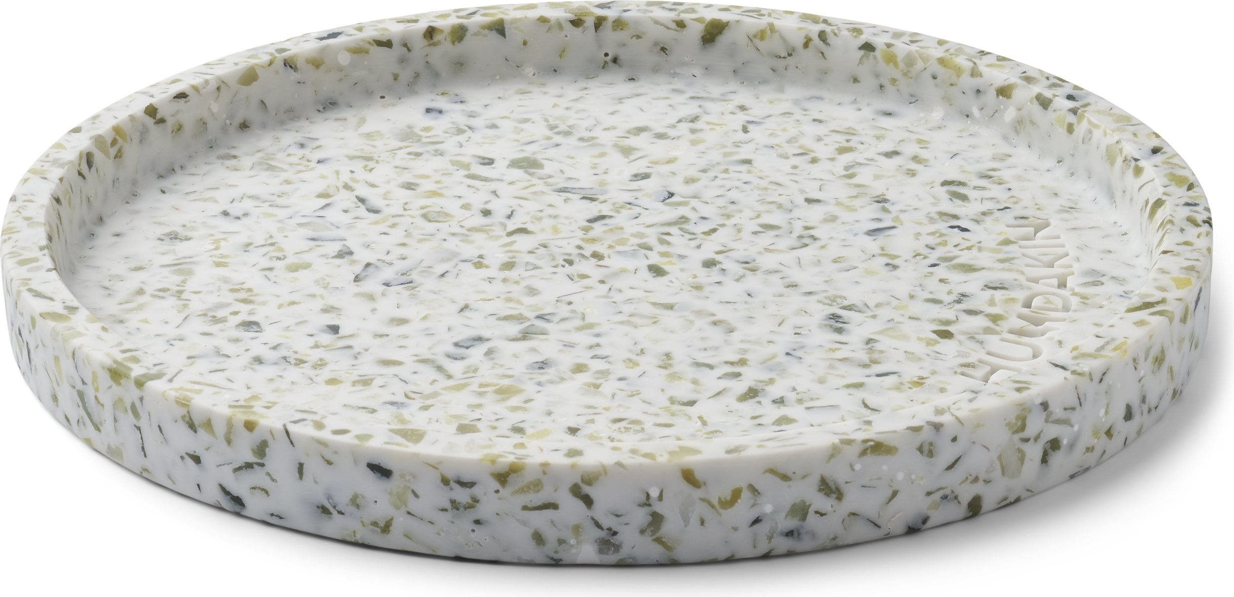 Taca dekoracyjna Humdakin Terrazzo 20 cm zielona