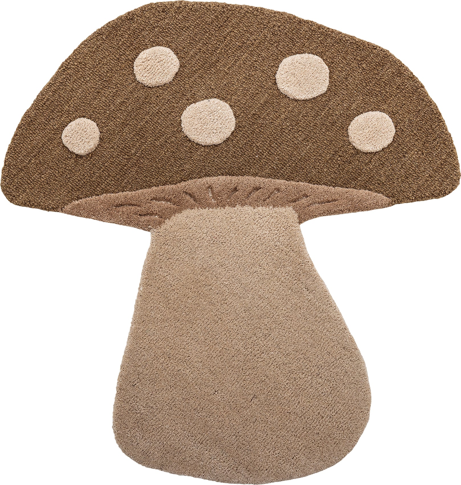 Dywanik dziecięcy Mushroom 90 cm beżowy