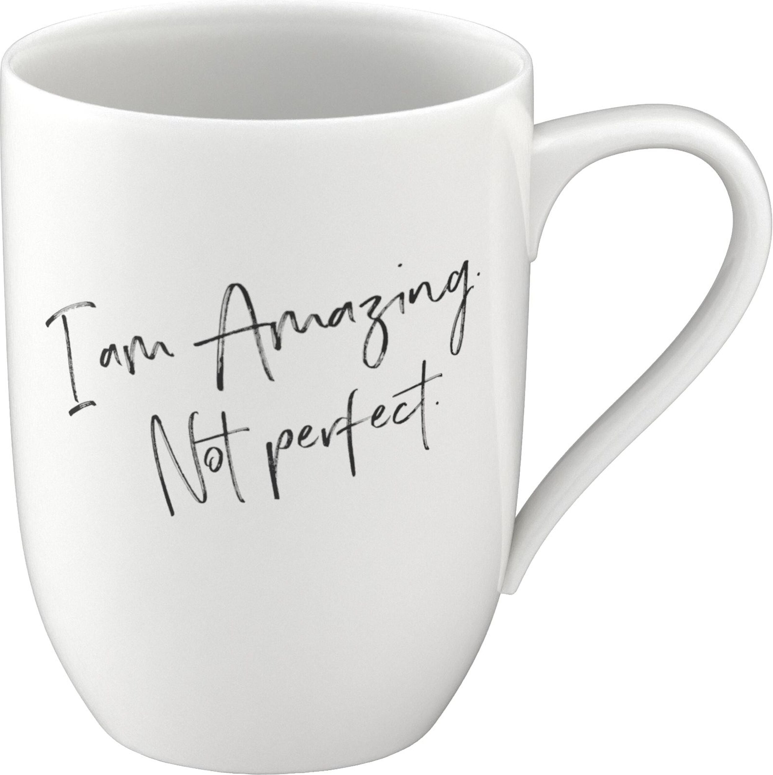 Kubek Statement I Am Amazing Not Perfect 340 ml
