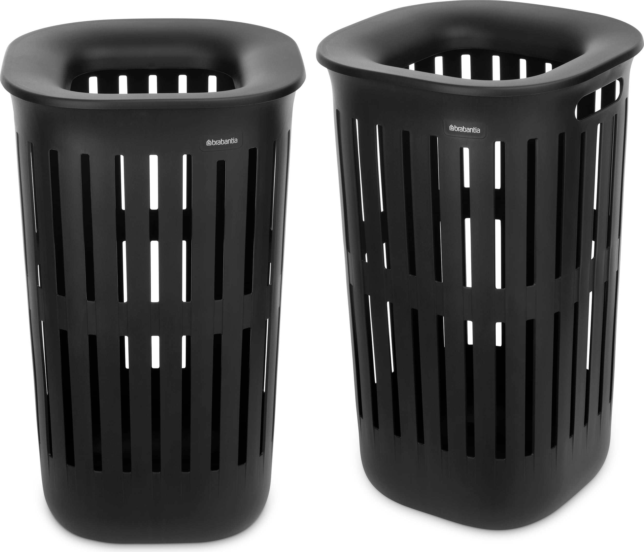Kosze na pranie Collect-It 55 l czarne 2 szt.