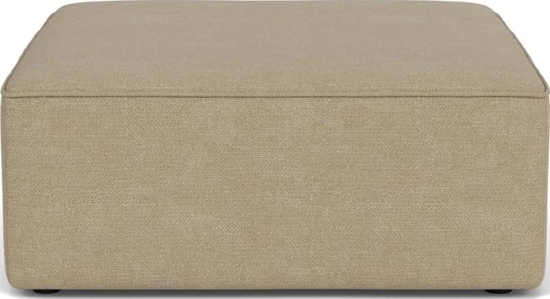 Puf sofy modułowej Eave Bouclé 96 x 96 cm beżowy
