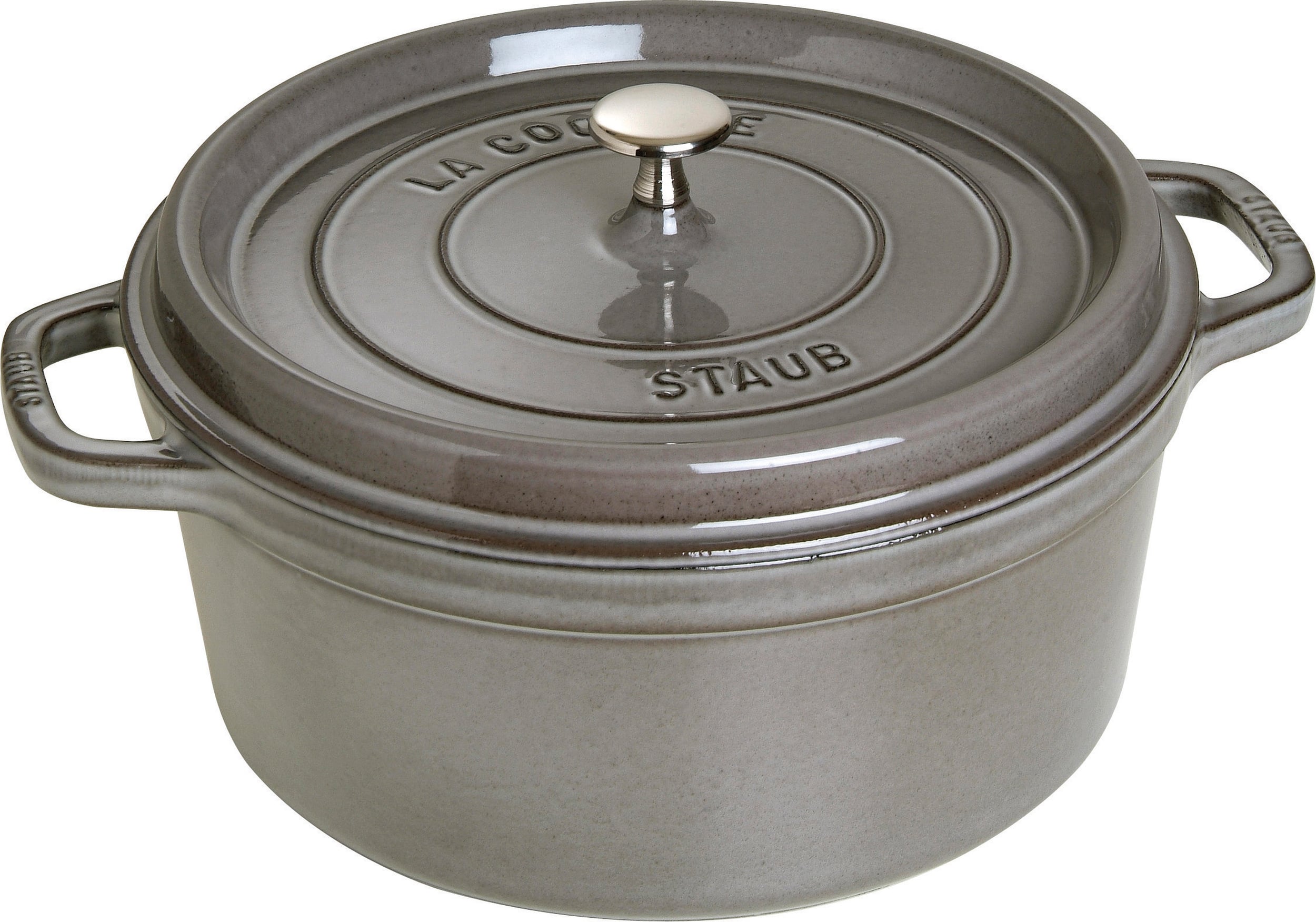 Garnek La Cocotte 6 7 l grafitowy żeliwny