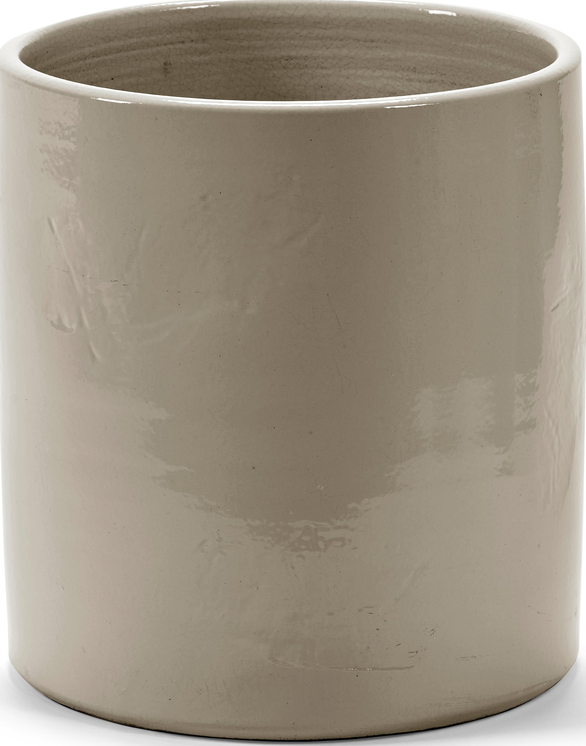 Osłonka na doniczkę Vaso 27 cm jasnoszara
