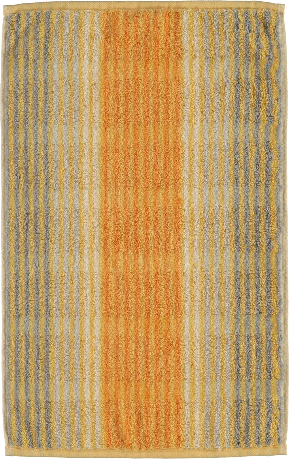 Ręcznik Cashmere w paski 30 x 50 cm jasnopomarańczowy