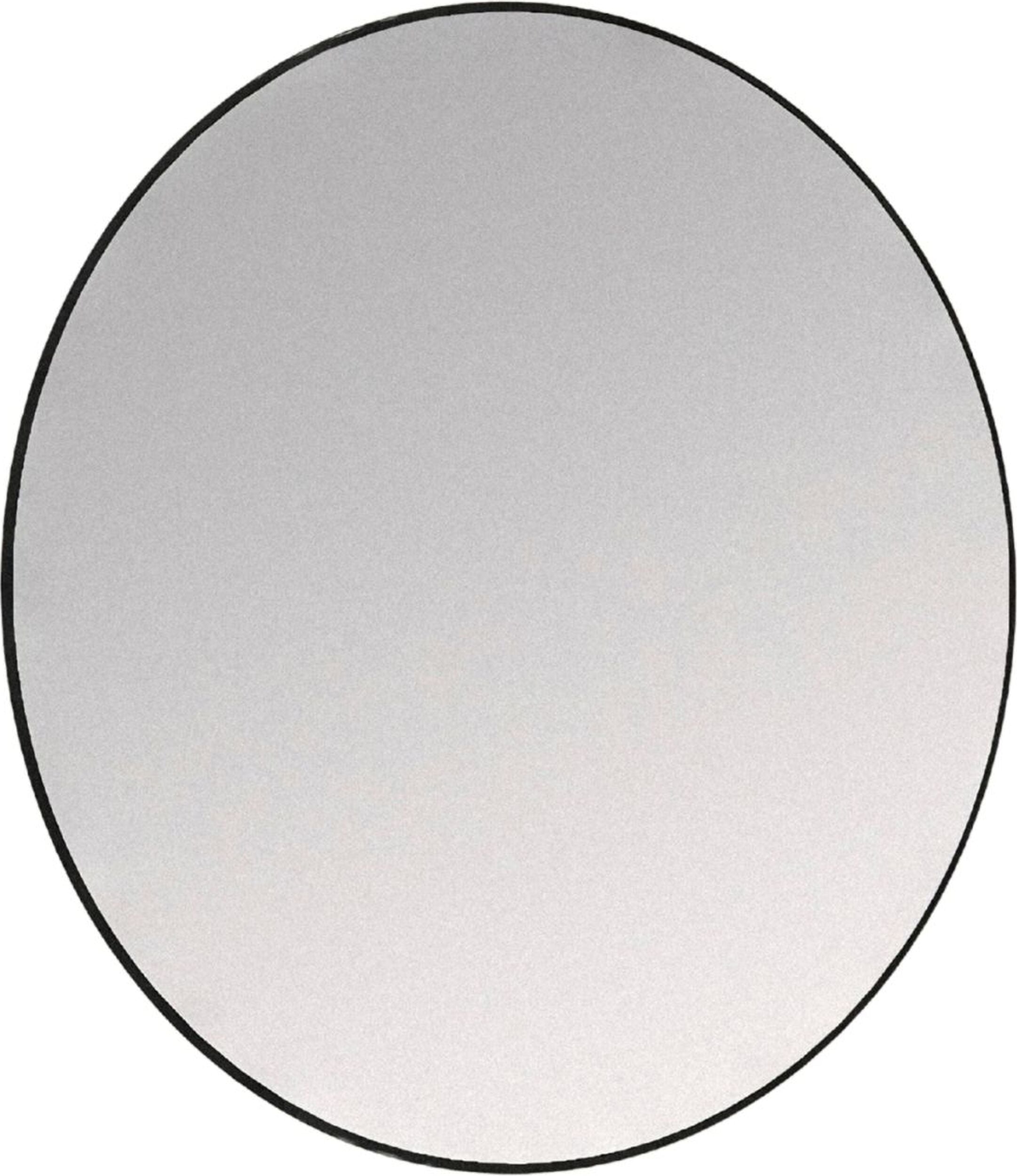 Lustro ścienne Wish okrągłe 80 cm czarne