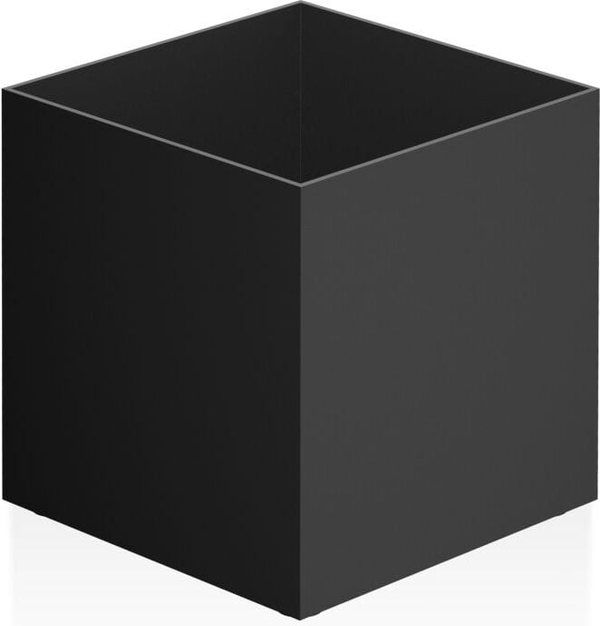 Pojemnik łazienkowy Corner 8 5 cm czarny mat