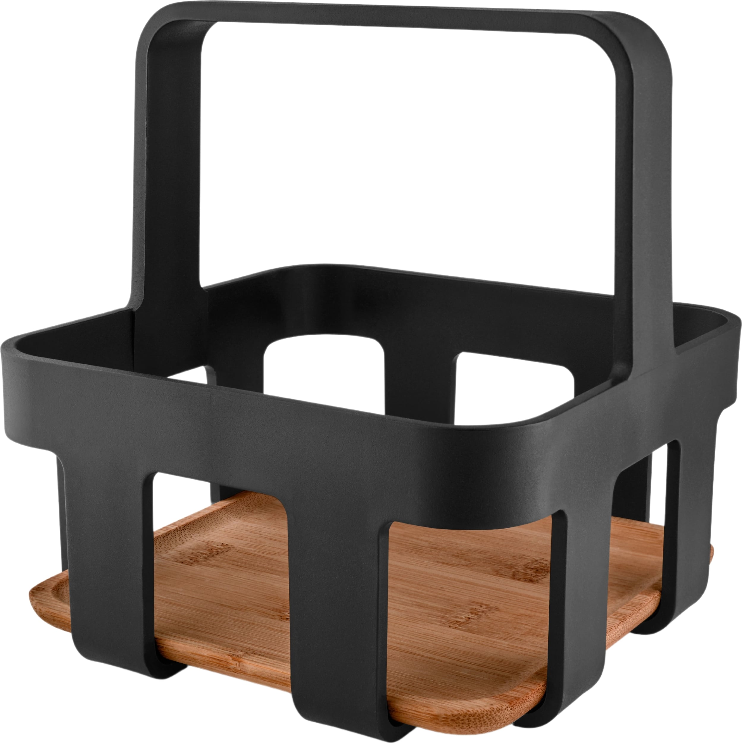 Organizer kuchenny Nordic Kitchen bambusowy z uchwytem