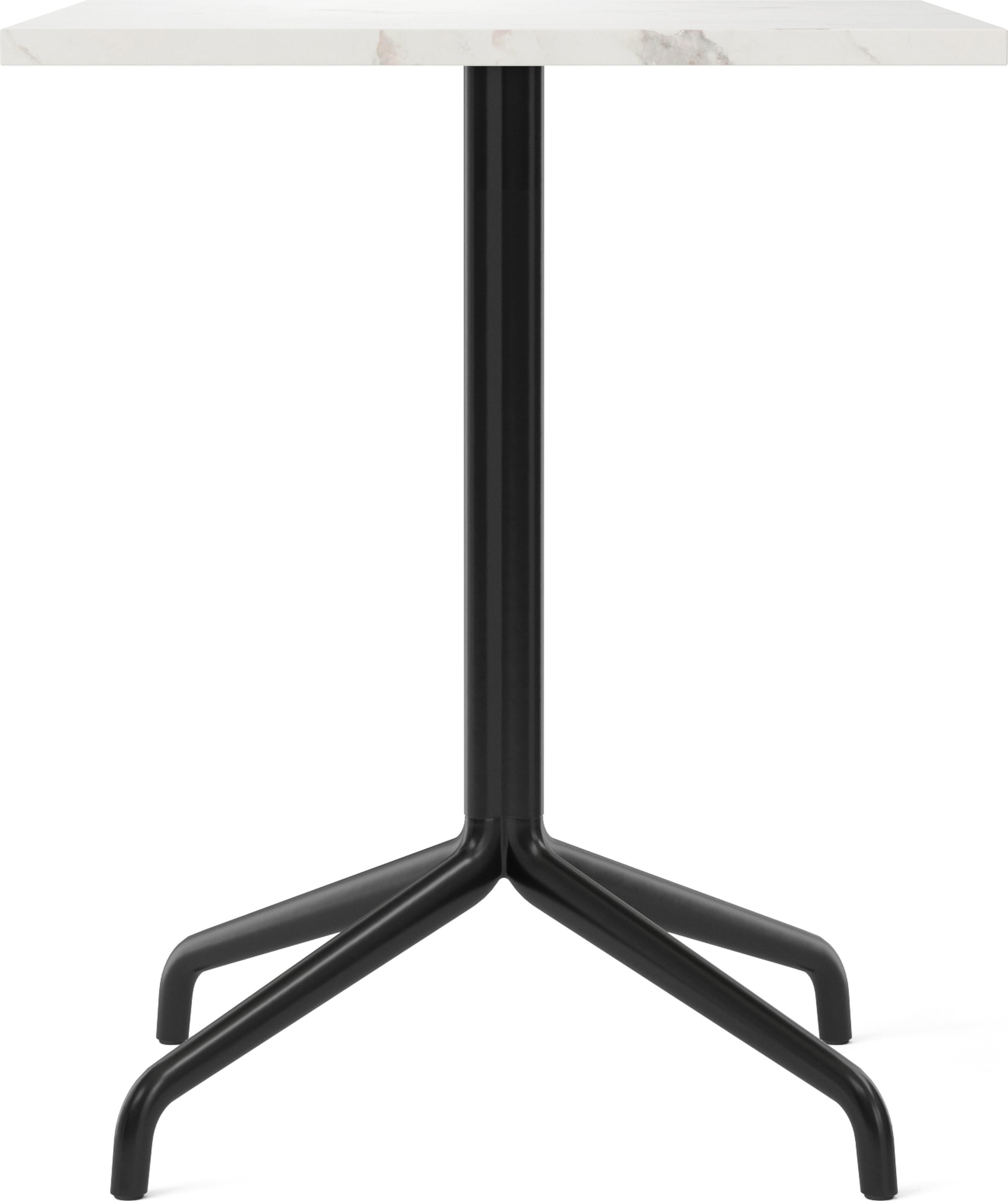 Stół Harbour Column Star Base kwadratowy 73 cm złamana biel
