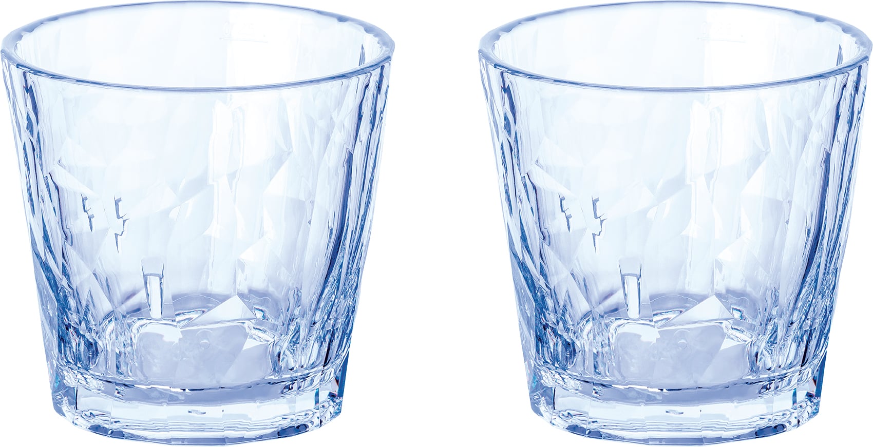 Szklanki z tworzywa Club No. 22 Tritan 250 ml turkusowe 2 szt.