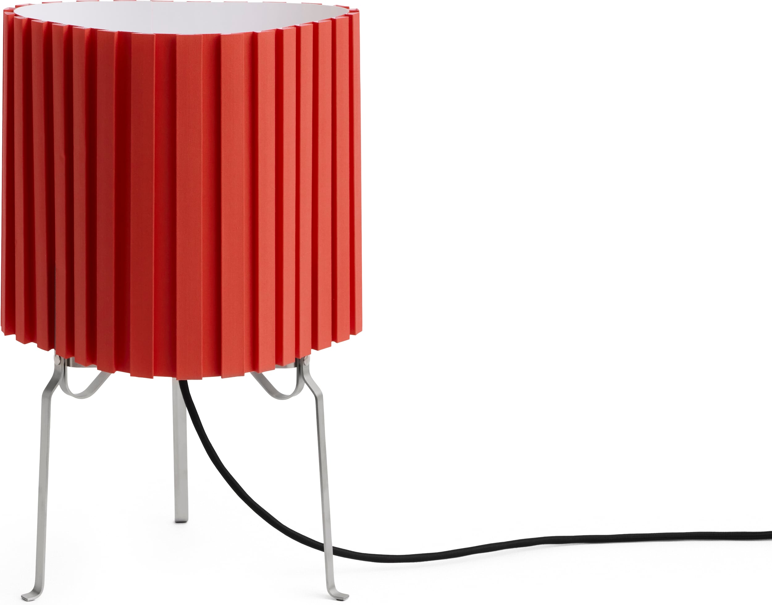 Lampa stołowa Canelé czerwona