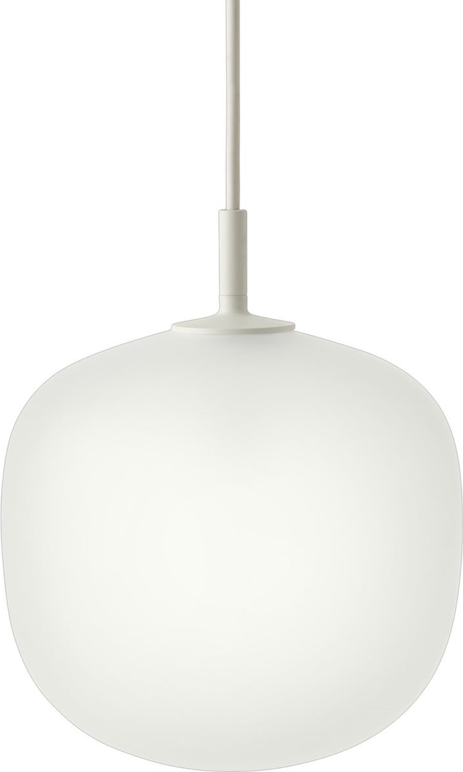 Lampa wisząca Rime 18 cm biała
