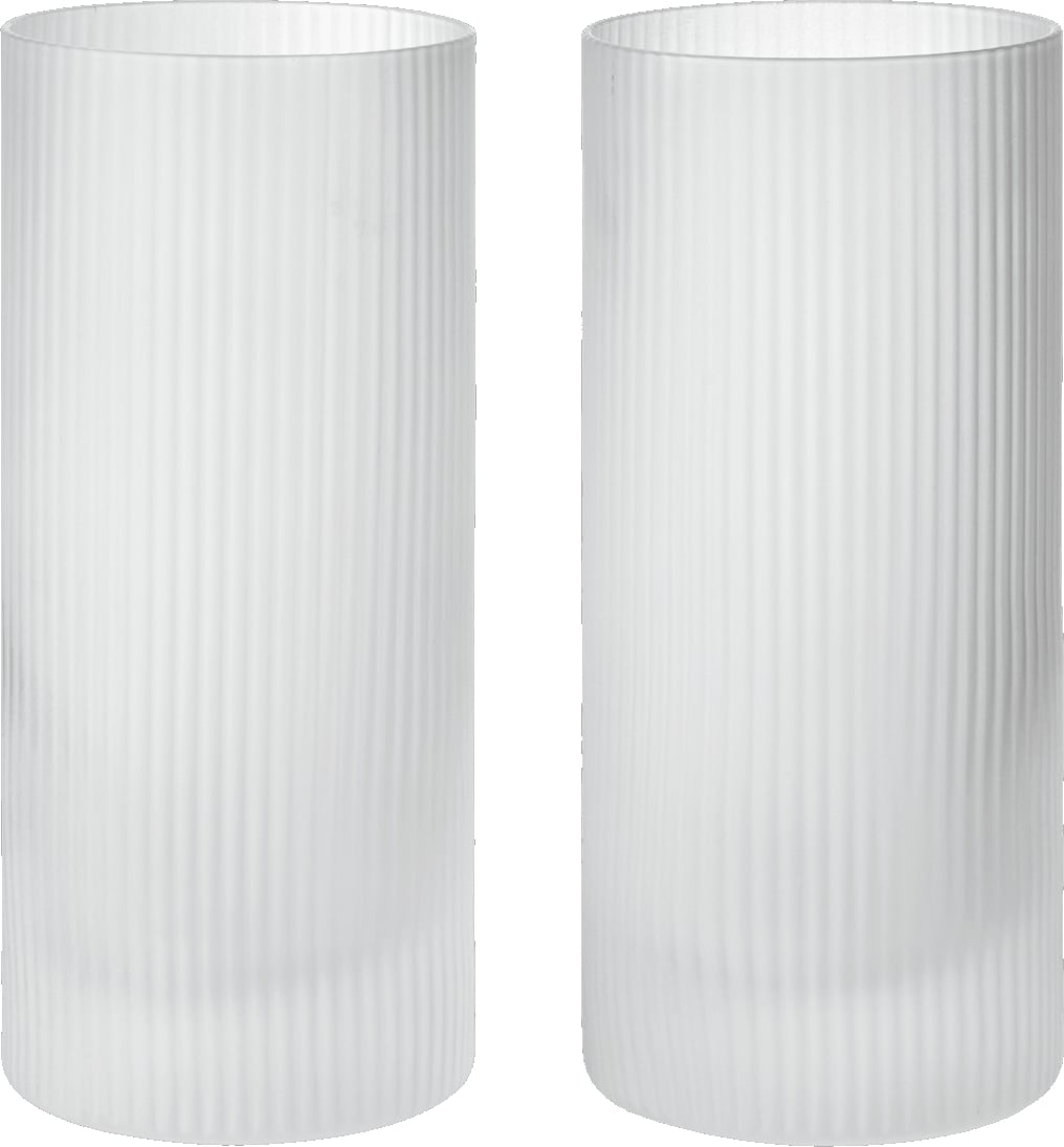 Szklanki Ripple wysokie 480 ml oszronione 2 szt.