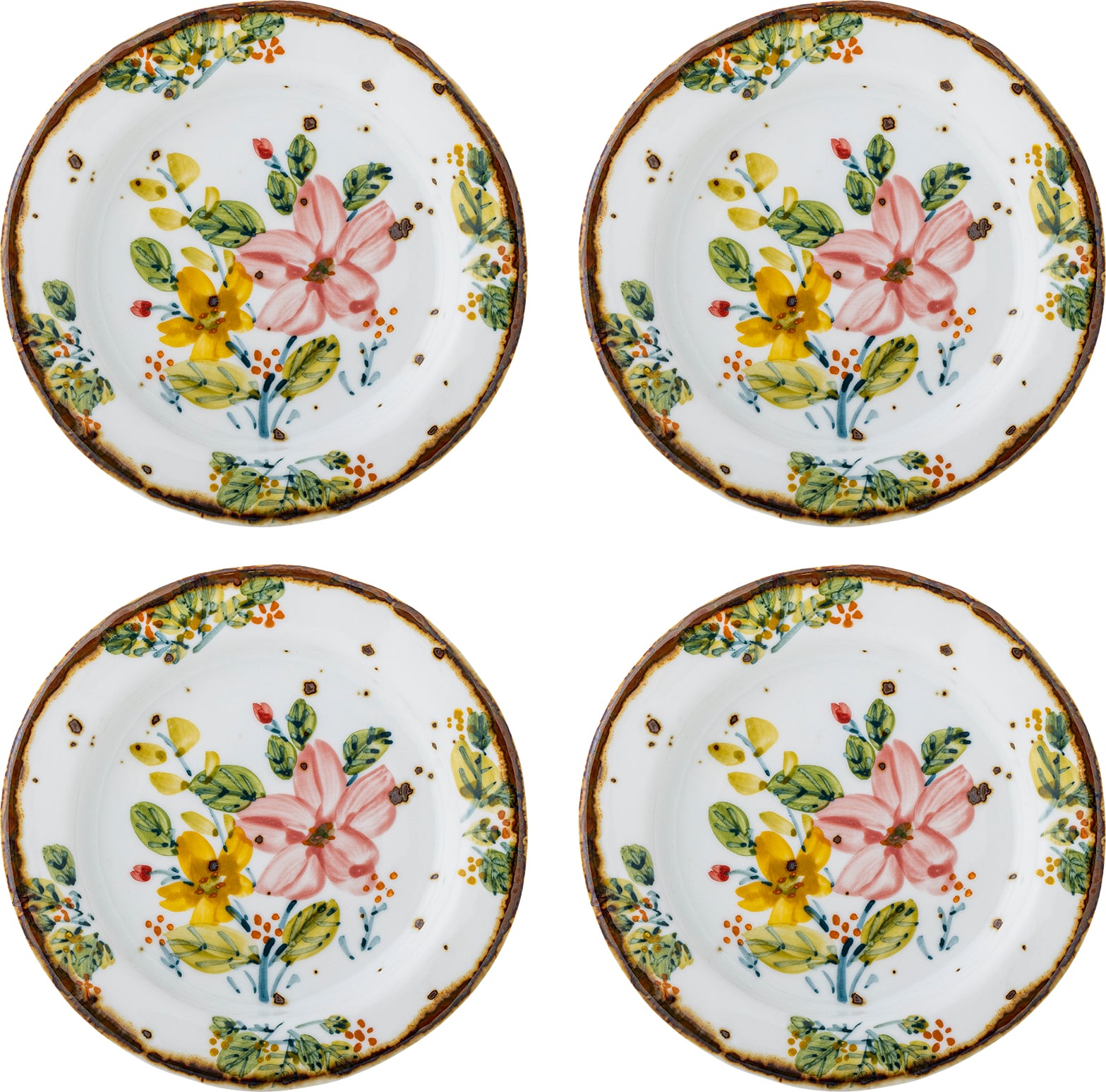Talerze deserowe Savina 15 cm 4 szt.