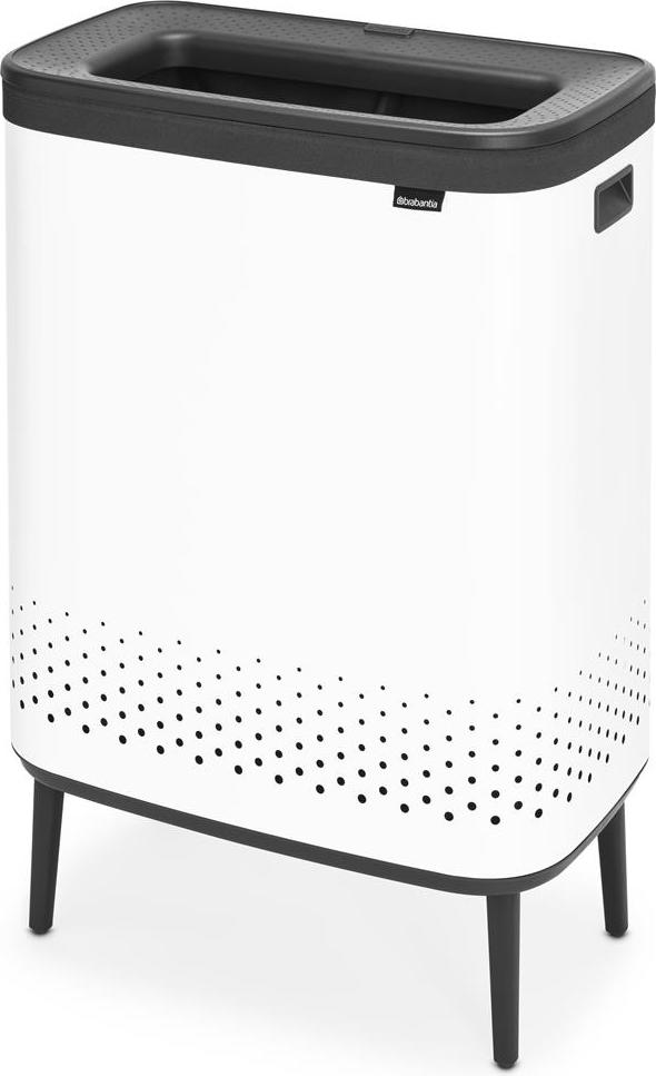 Kosz na pranie Bo Laundry Bin Hi 2 x 45 l biały