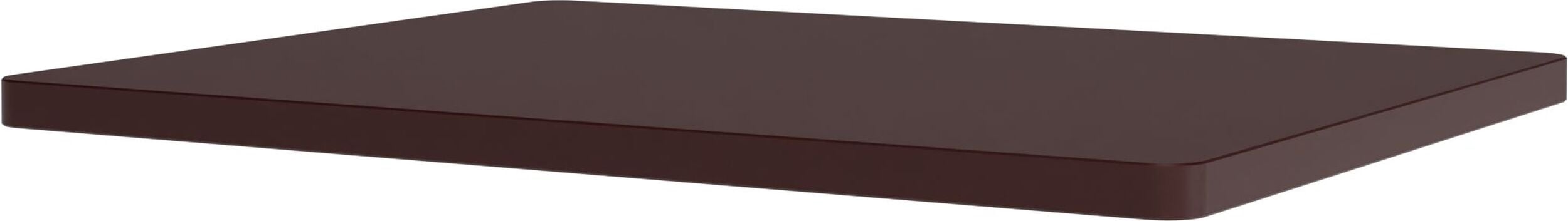 Blat MDF do systemu modułowego Panton Wire 33 x 25 7 cm bordowy