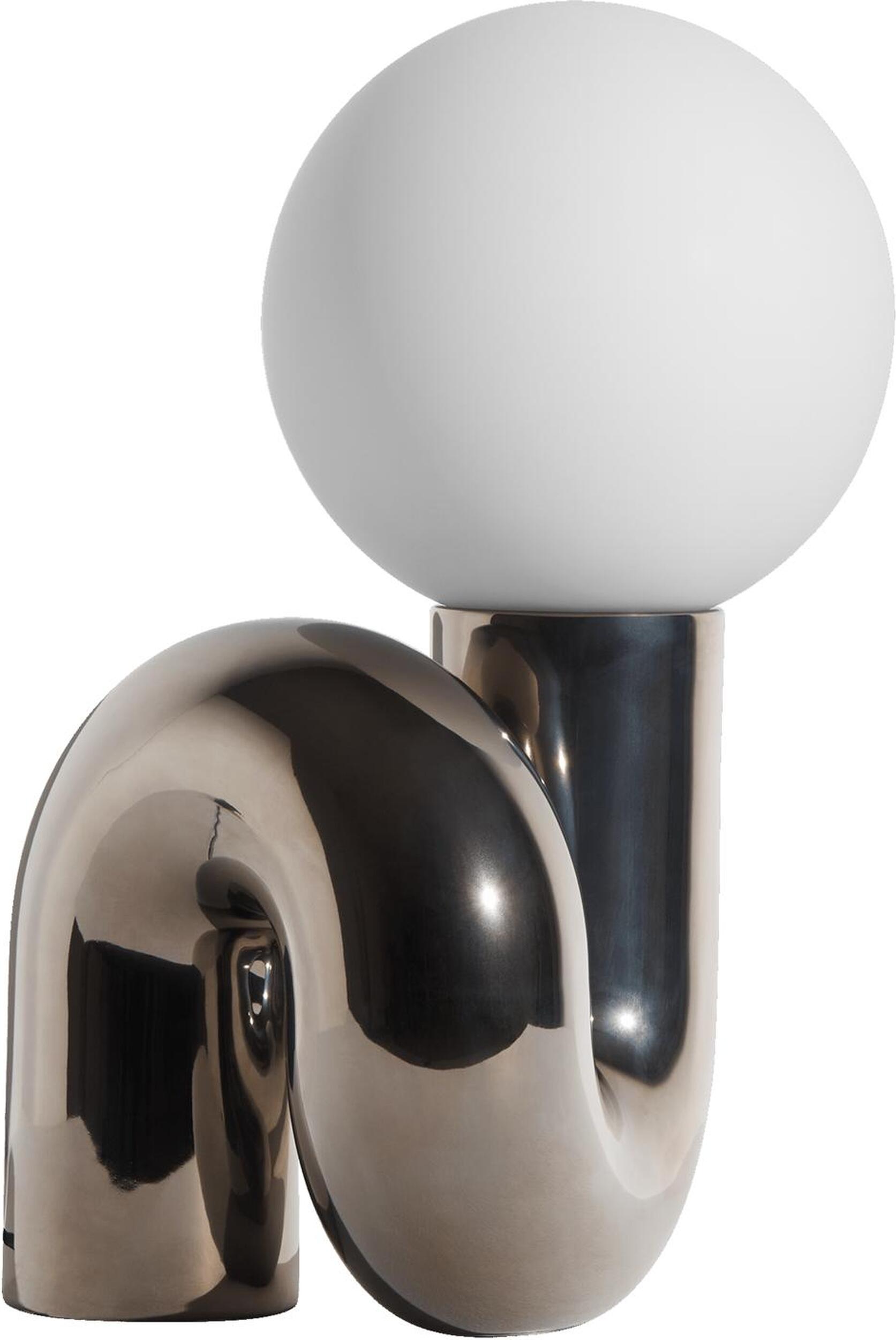 Lampa stołowa Neotenic 51 cm platynowa
