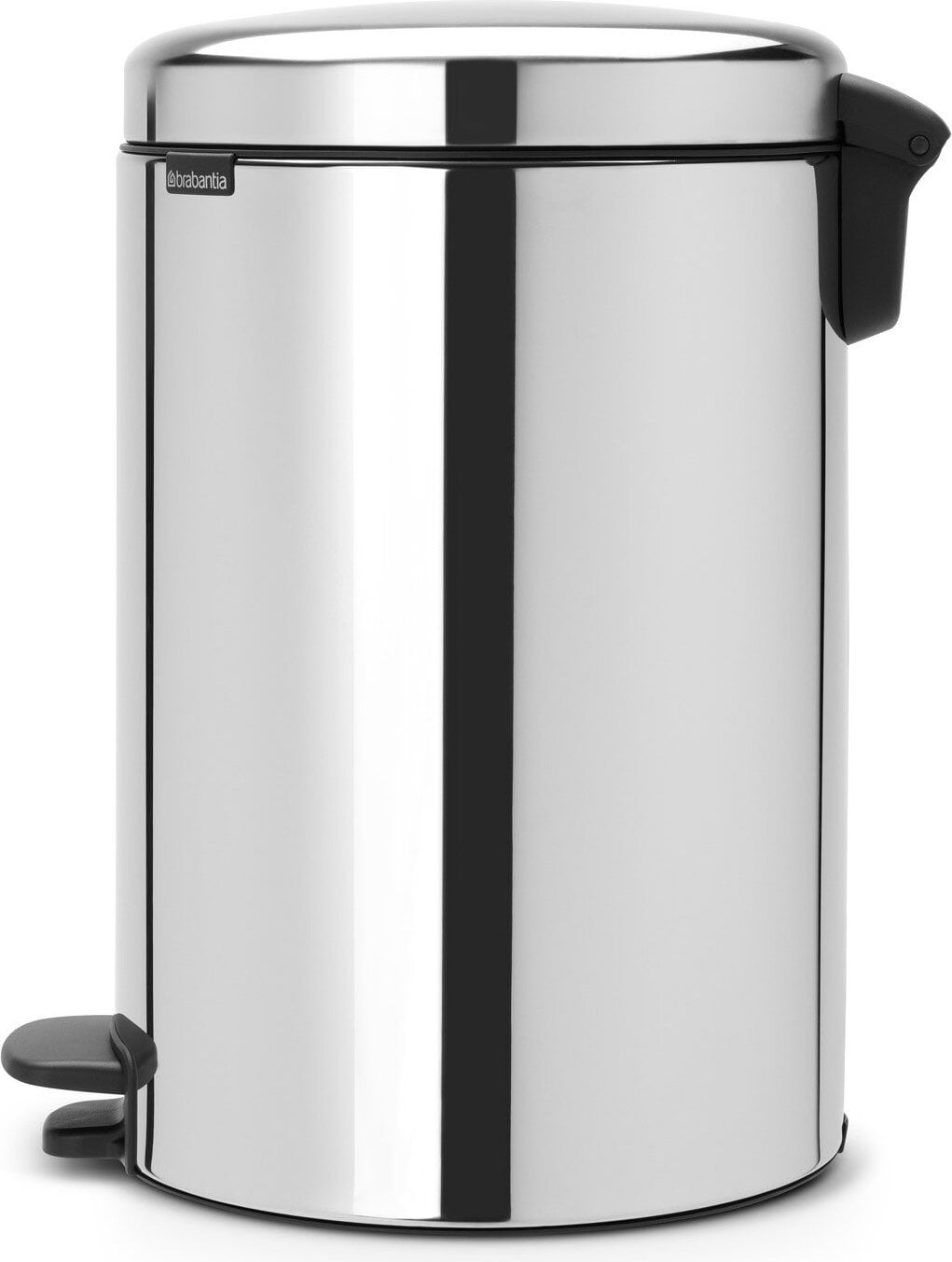 Kosz na śmieci pedałowy NewIcon 20 l stal polerowana