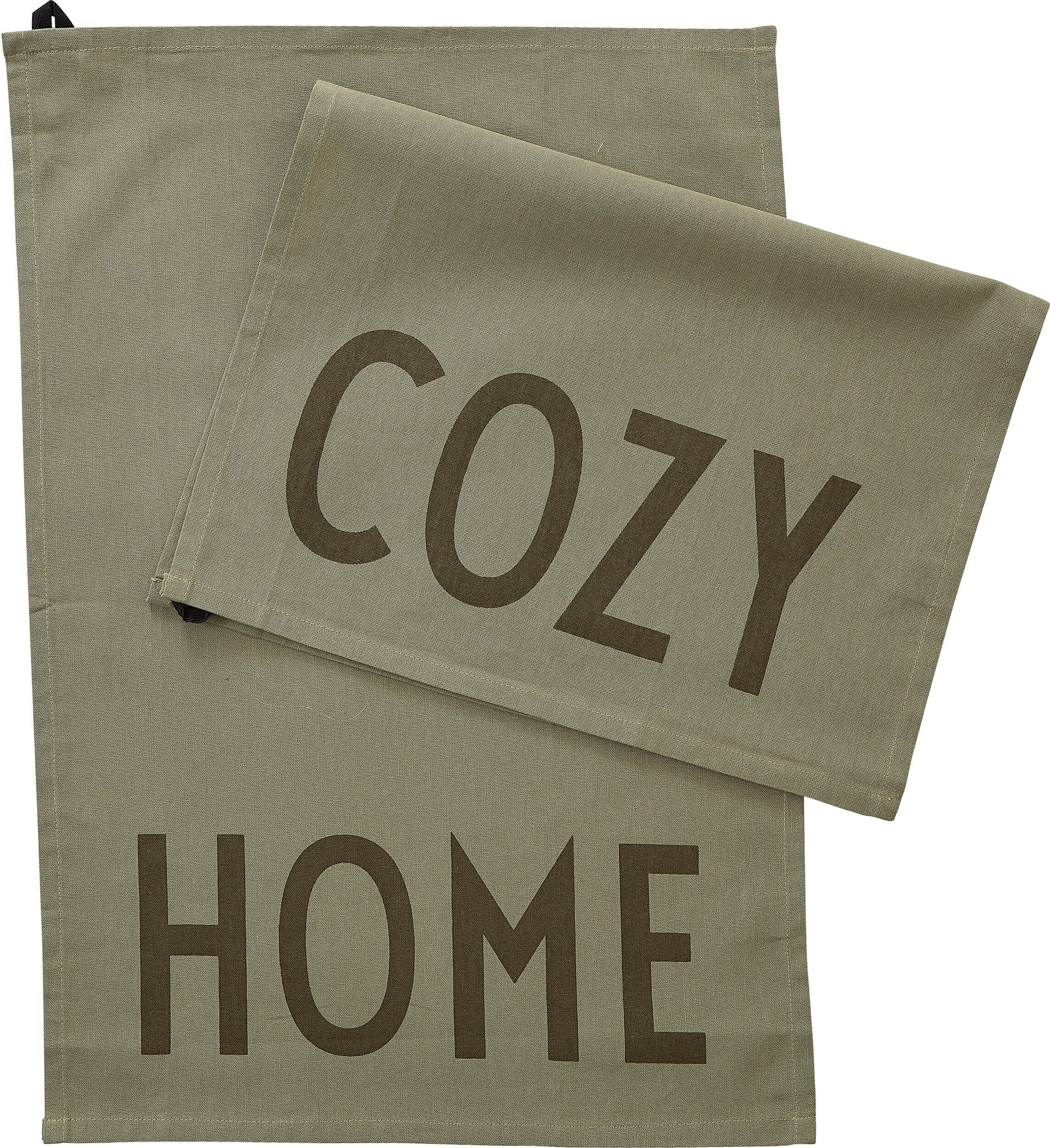 Ścierki kuchenne Favourite Home Cozy oliwkowe 2 szt.