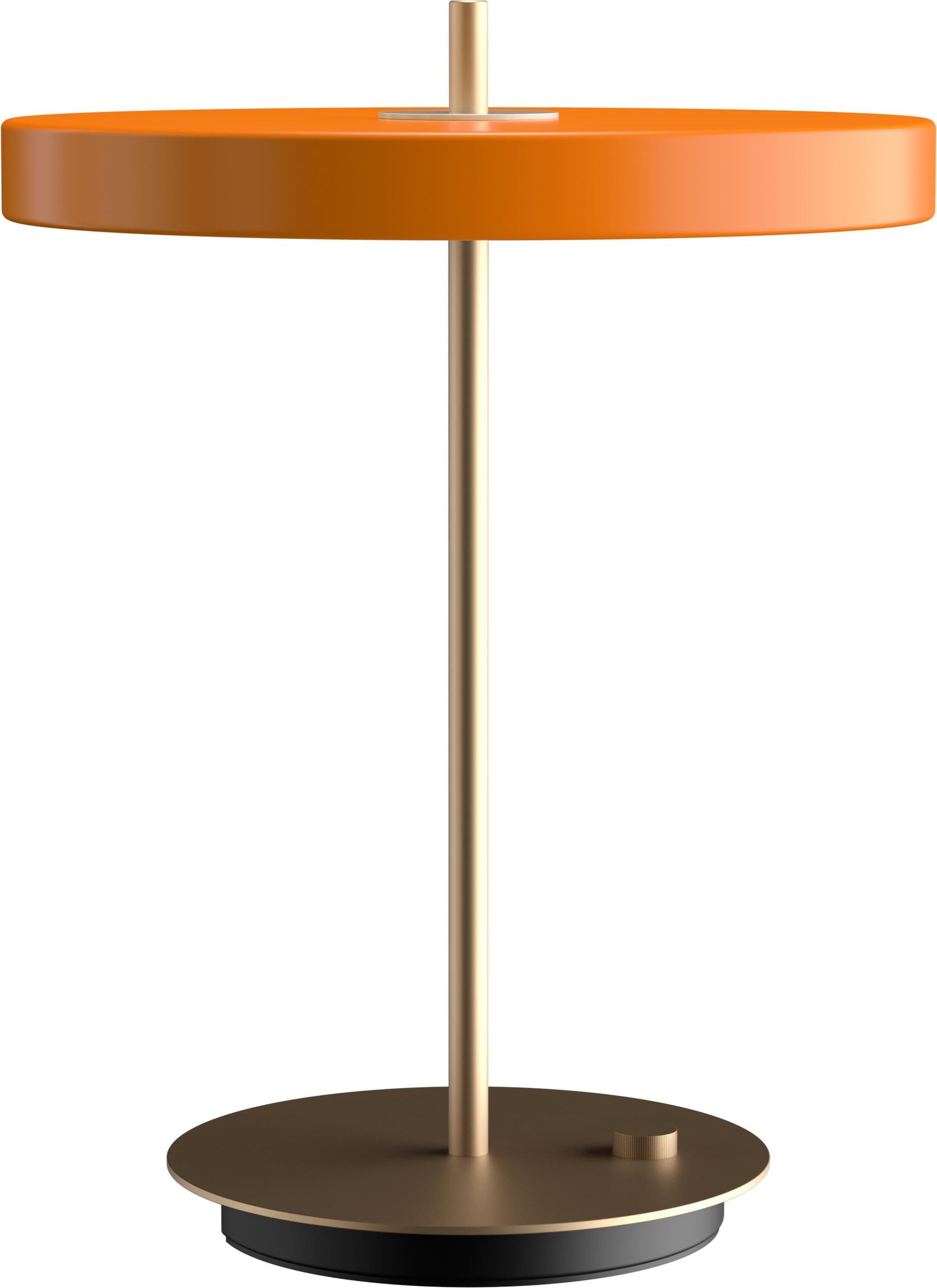 Lampa stołowa Asteria Nuance pomarańczowa