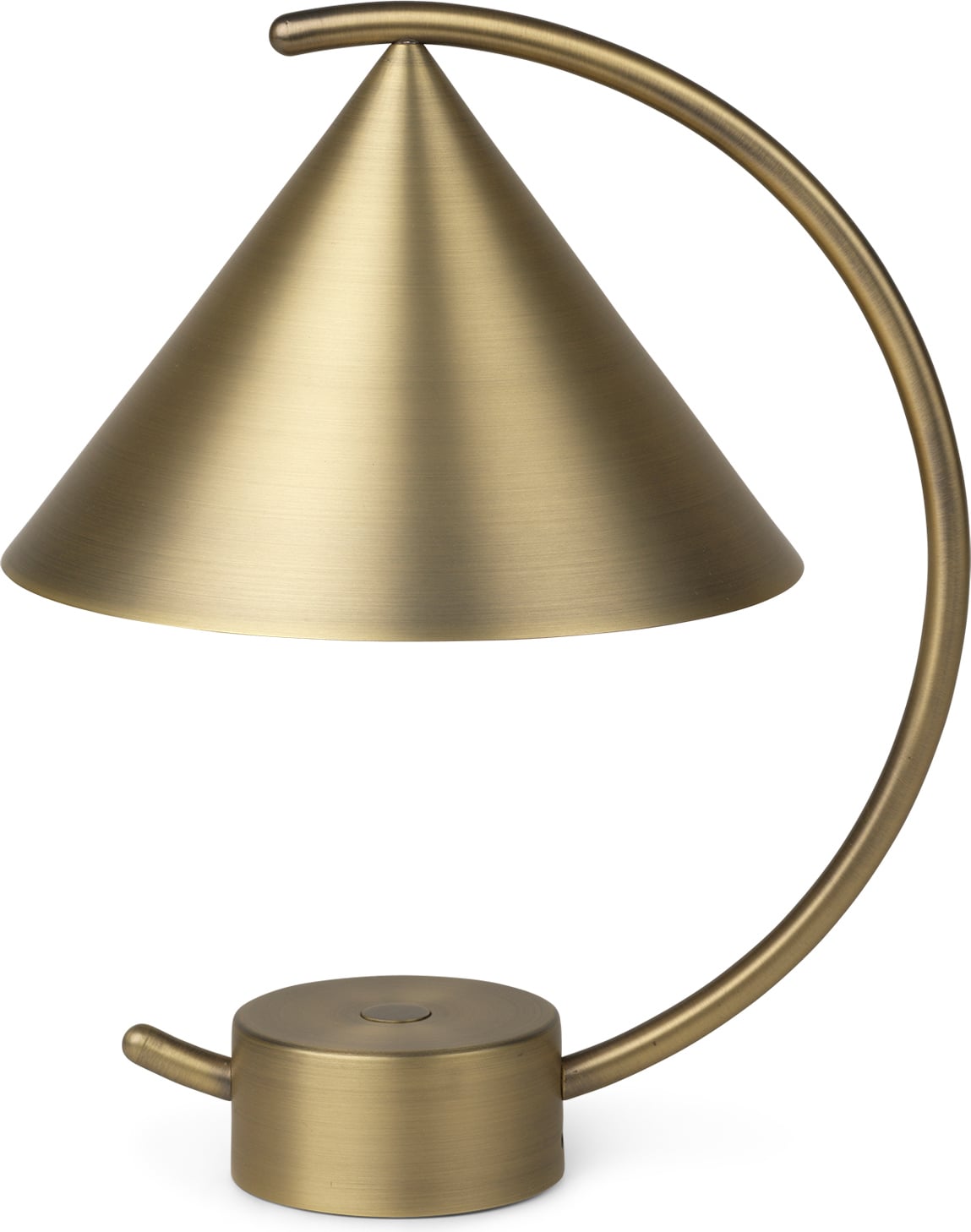 Lampa stołowa Meridian mosiądz